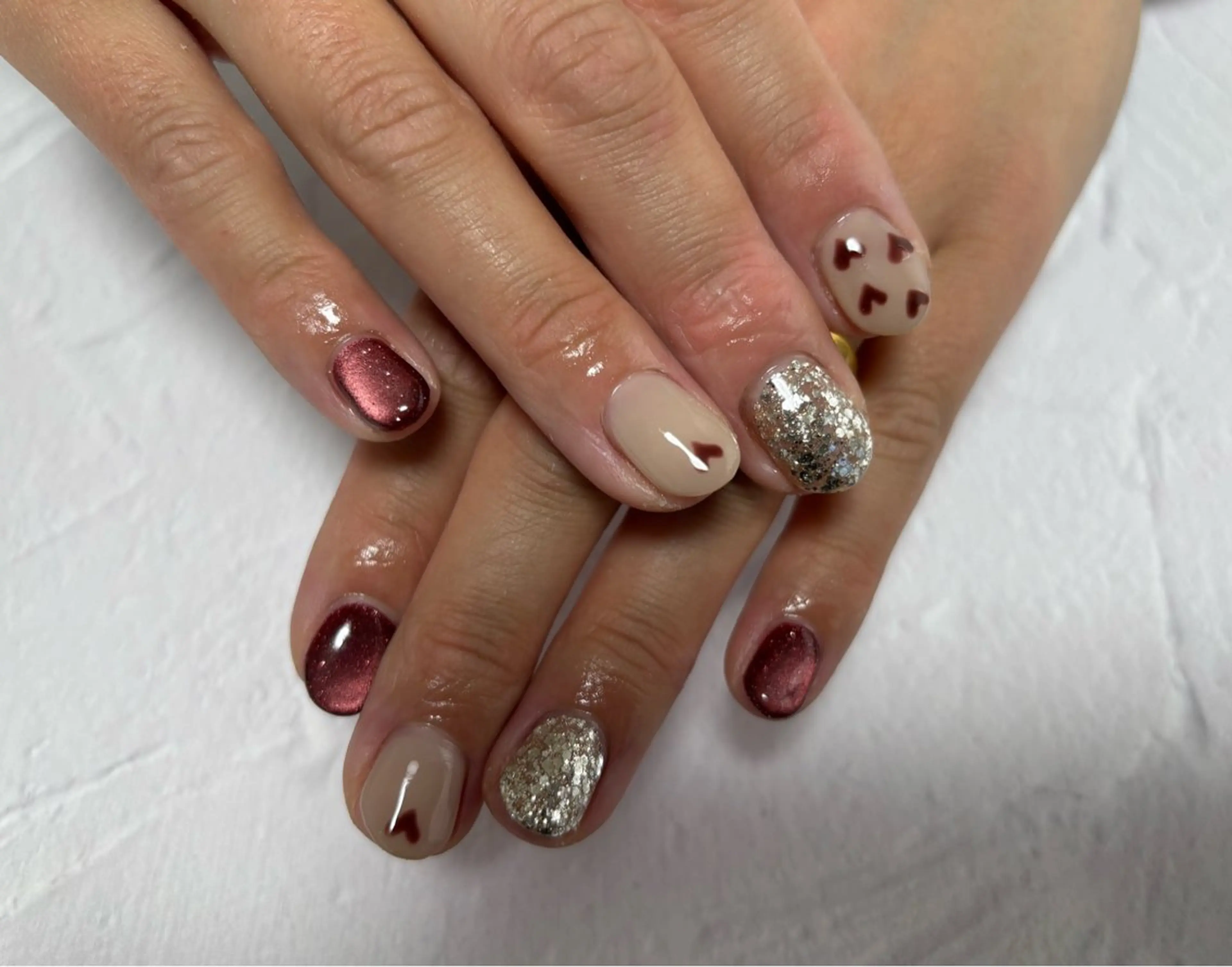 ネイル 愛川町 あんすりうむのネイルデザイン