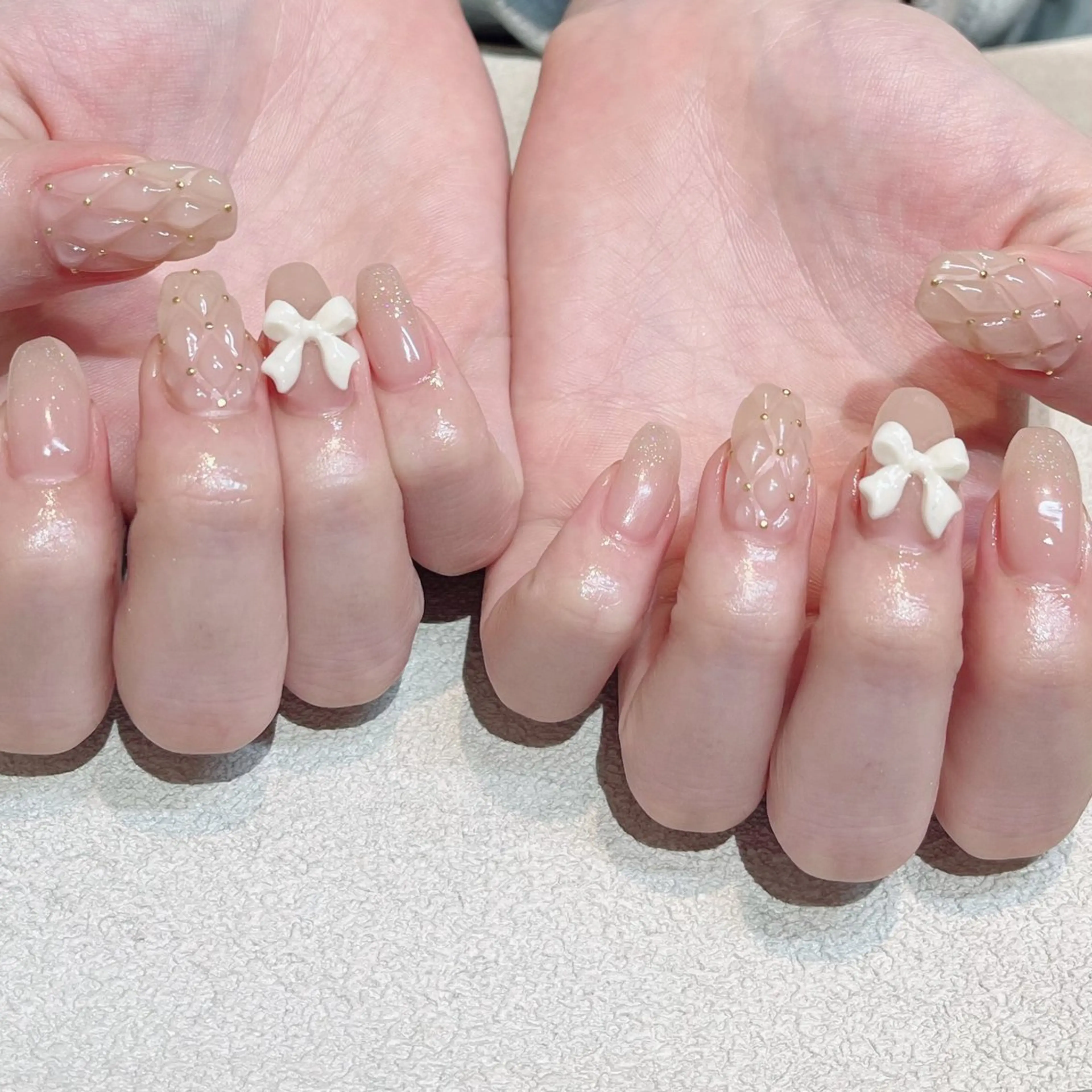 ネイル 持ち込み 米倉 五織のネイルデザイン