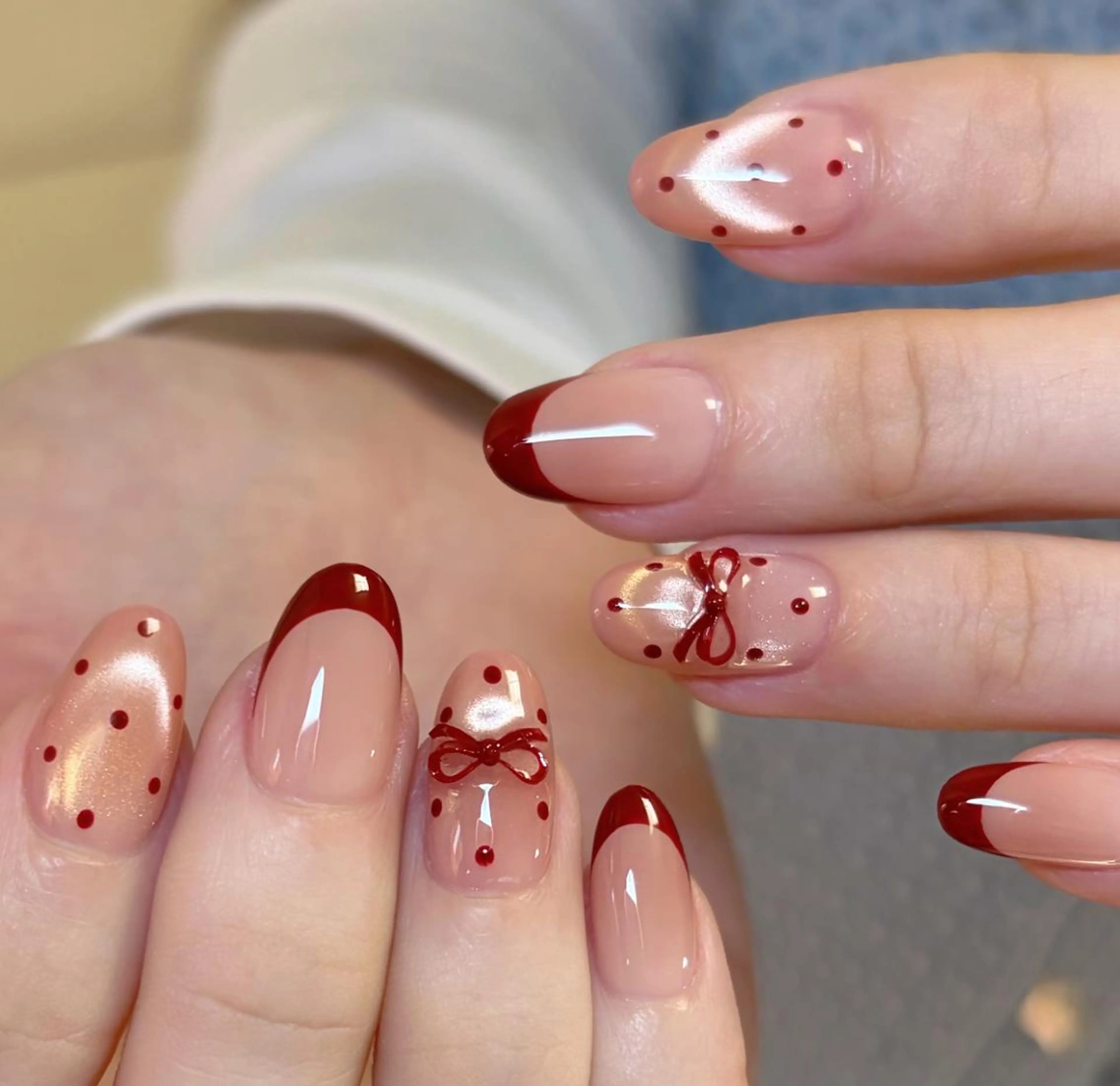 ネイル ハンドネイル 🎀 KiKi_nailのネイルデザイン