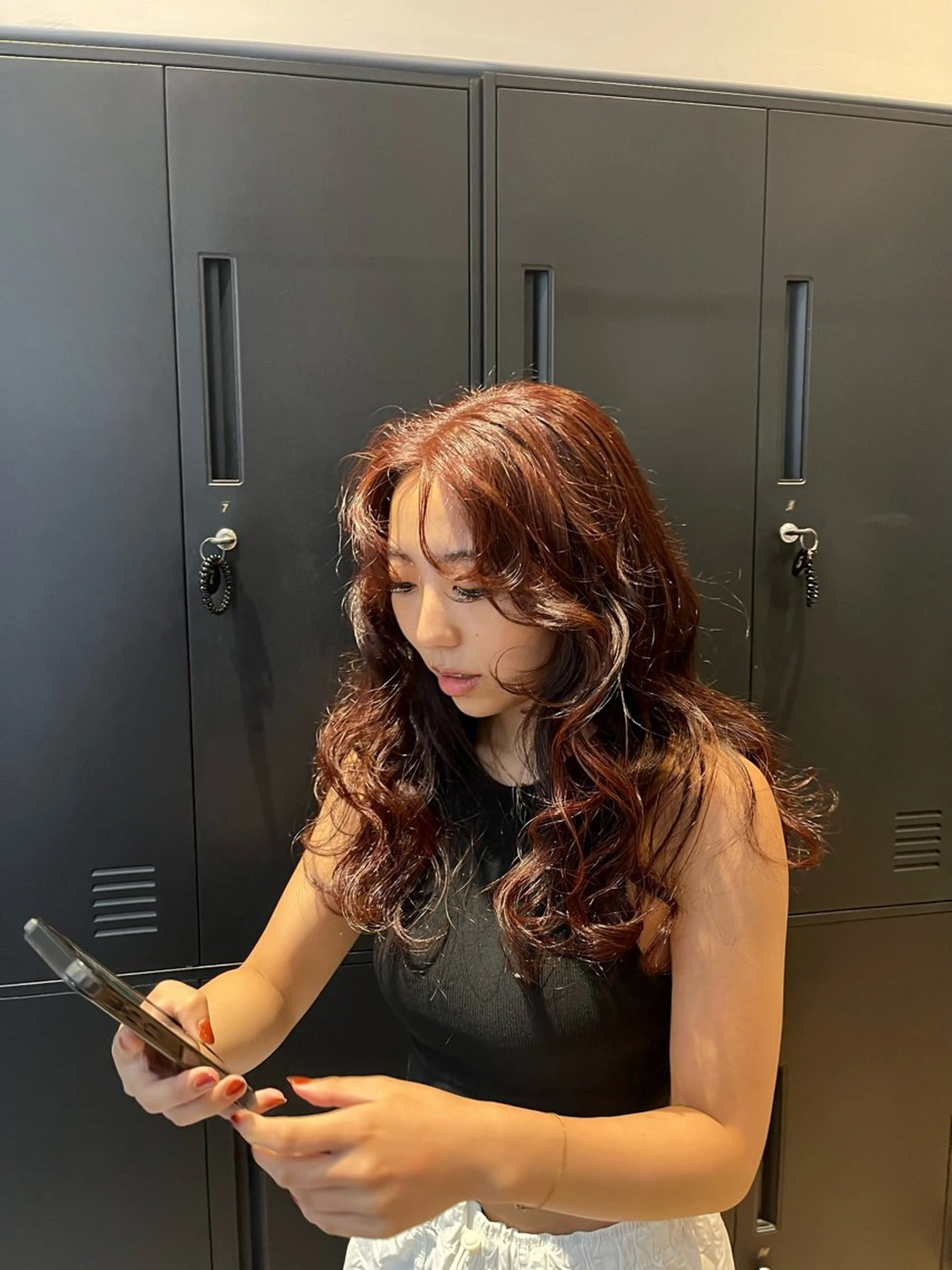 ロング カラー ヘアアレンジ 今井 香奈恵のヘアスタイル