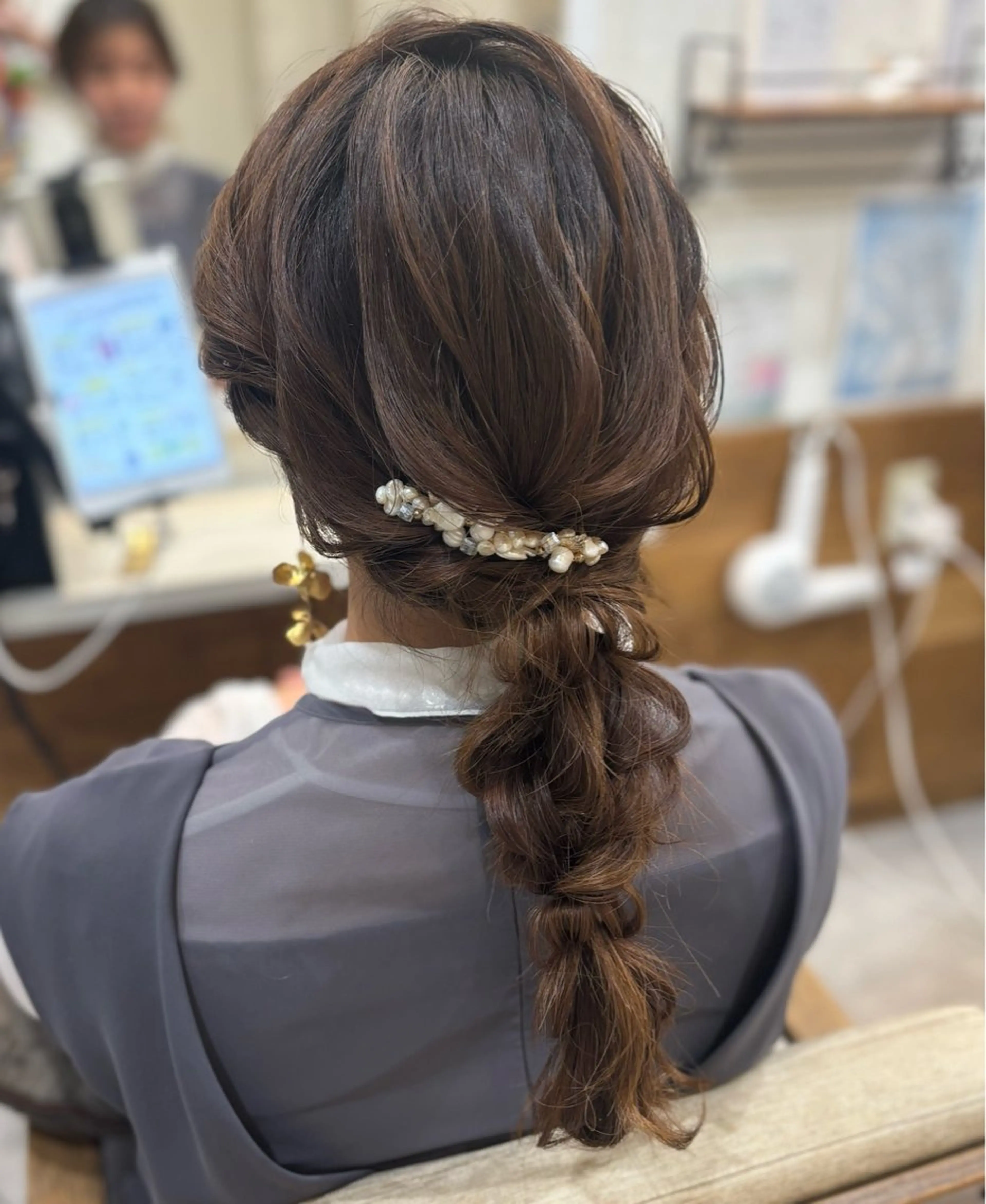 ヘアアレンジ ヘアセット hair room   a-to所属・Suzuki gakutoのヘアスタイル