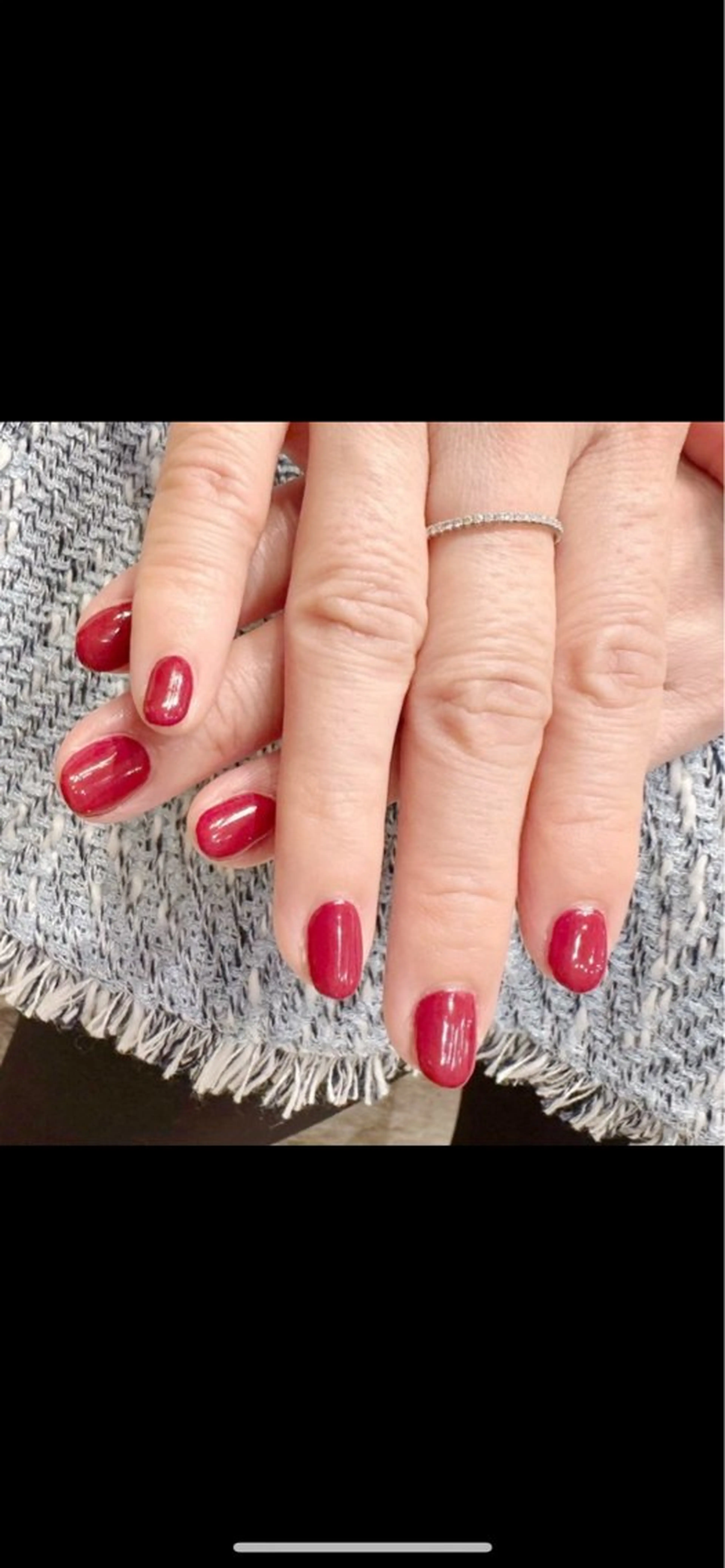 ネイル ワンカラーネイル シンプルネイル ネイルサロンBIENE所属・相澤 理蘭のネイルデザイン