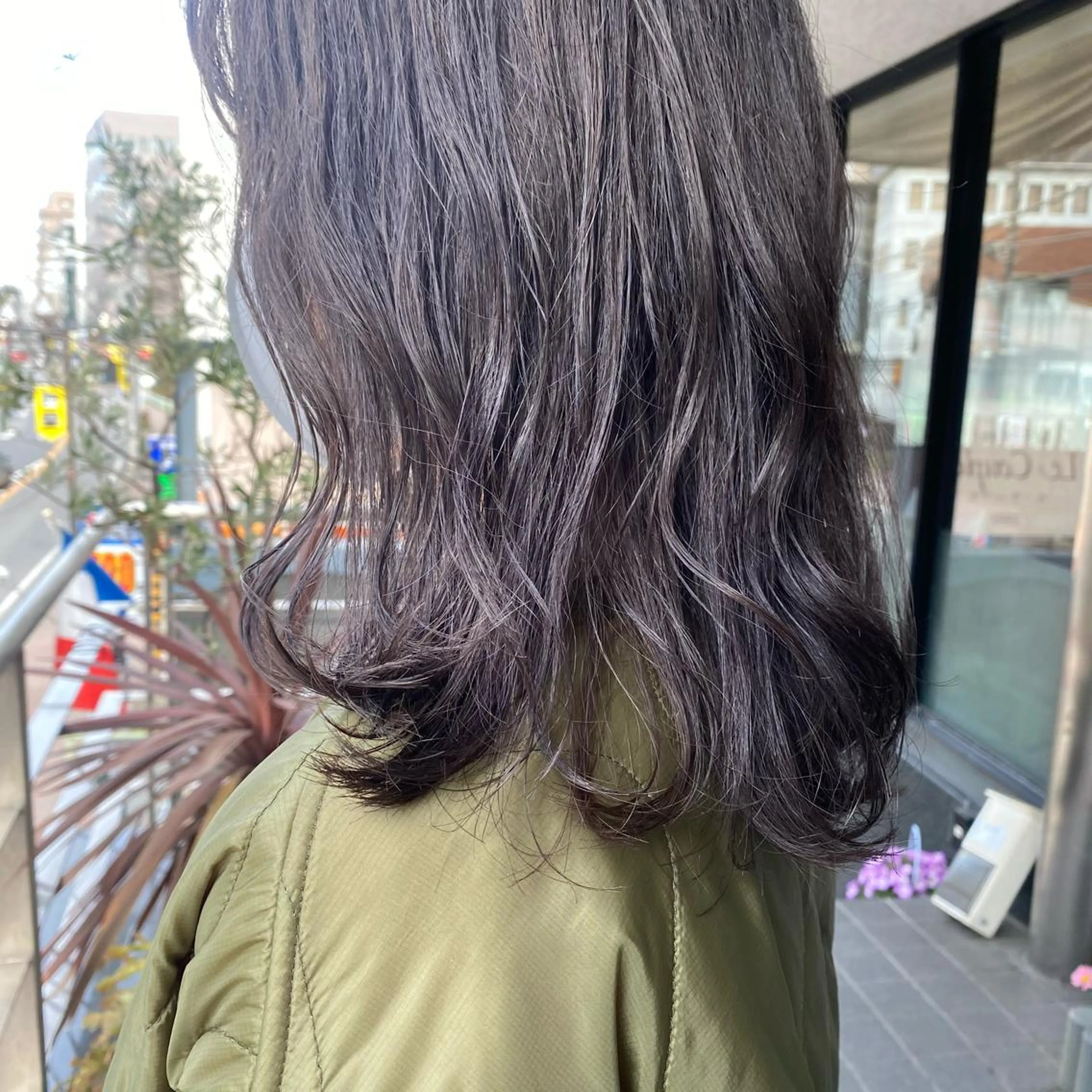 ミディアム ボブ/パーマ ミヒラケイタのヘアスタイル