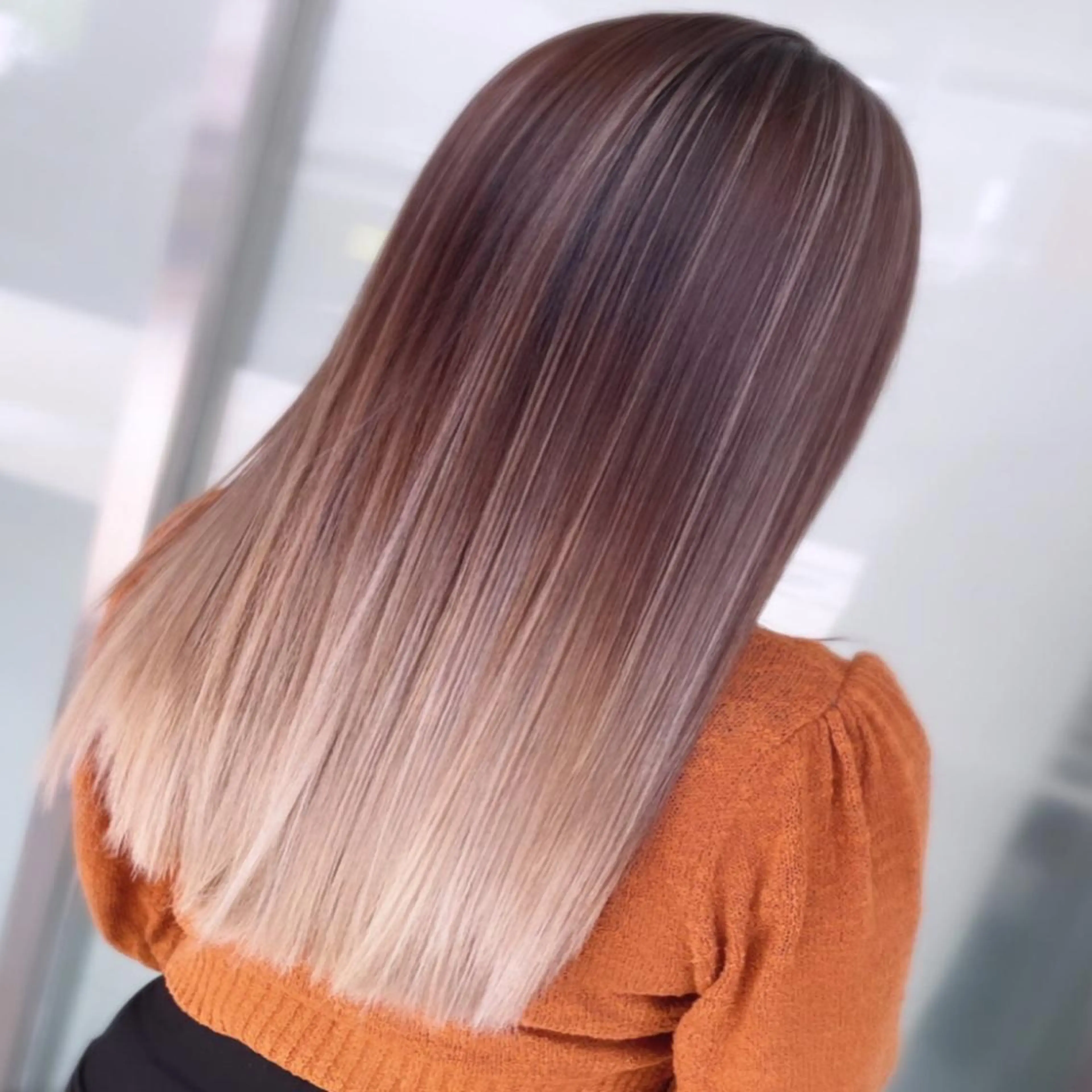 ロング 髪質改善 ヘアカラー トリートメント N° jillva ♦️川端裕司♦️のヘアスタイル