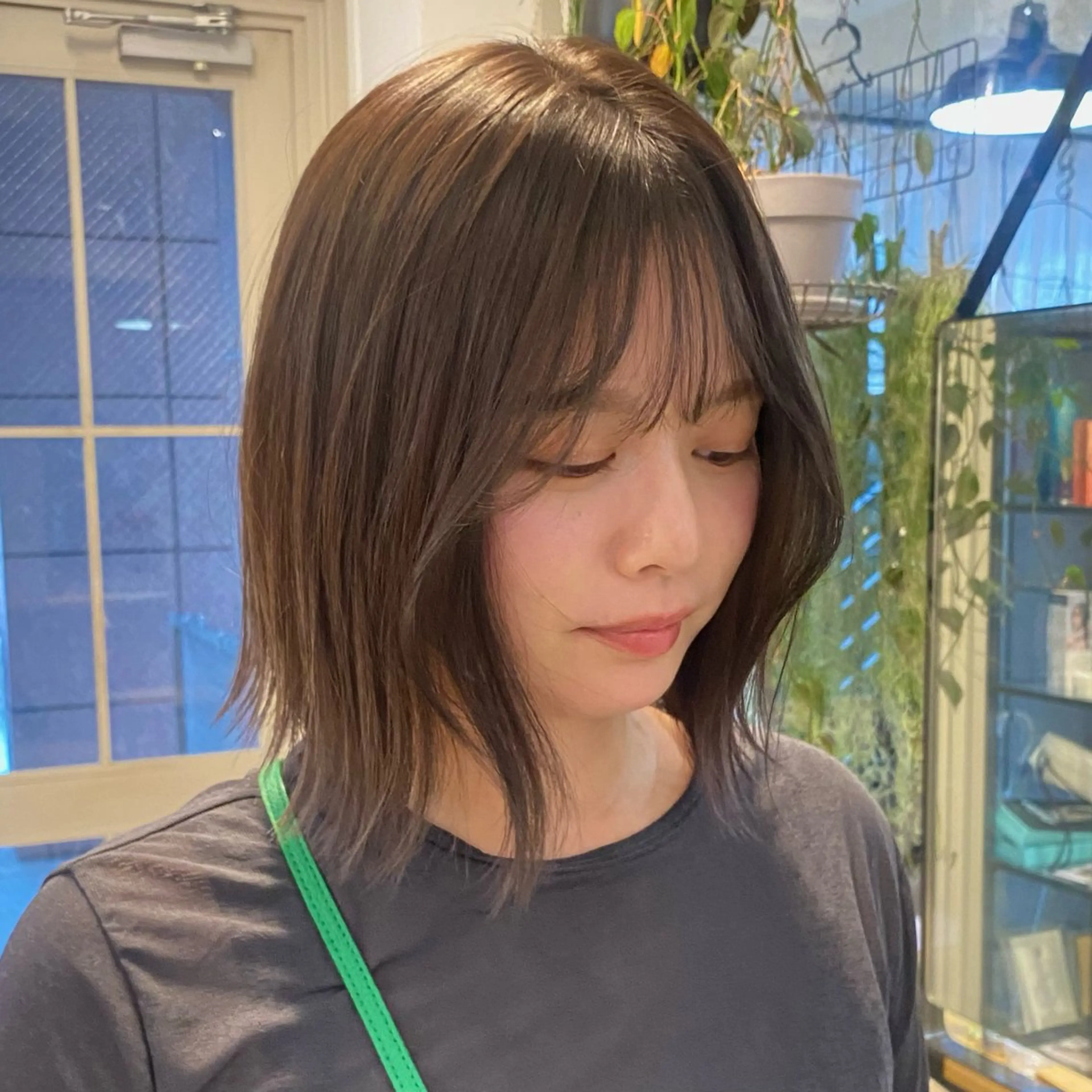 ミディアム カラー noa/ 渋谷のヘアスタイル