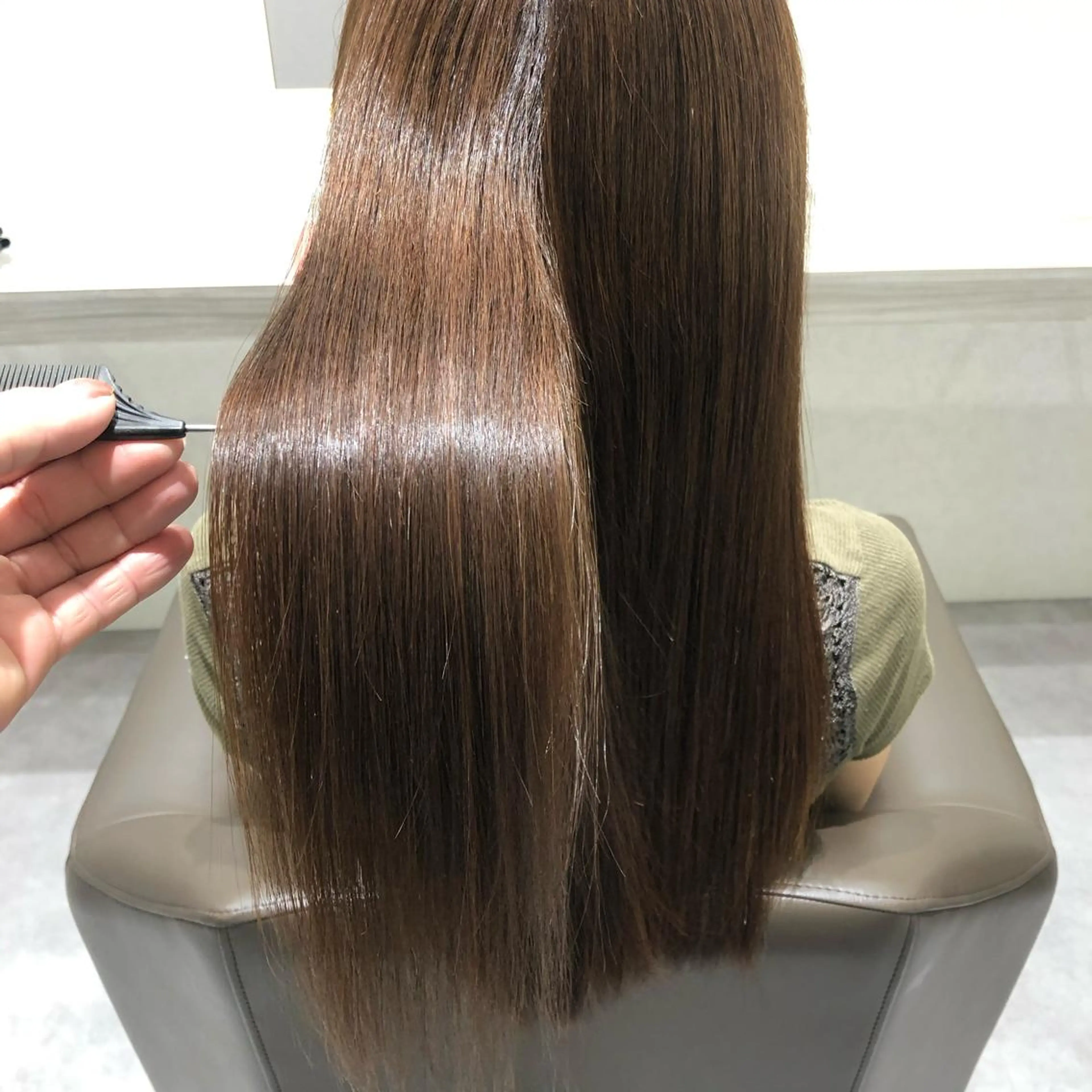 ロング カラー ムトウセイマ/艶髪 /艶ケアWブリーチのヘアスタイル