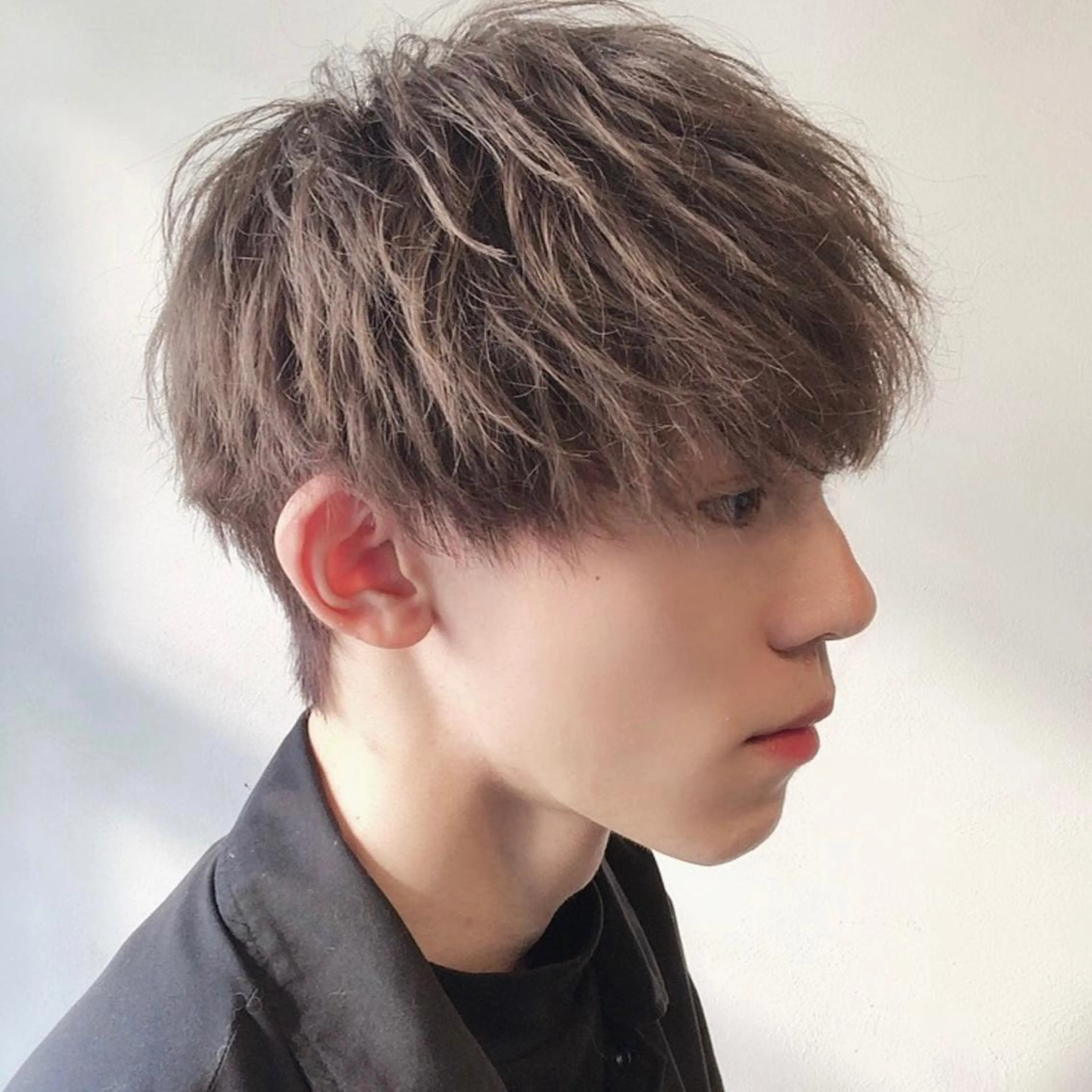 ショート 縮毛矯正・暗髪 ・ショート　橋本🐶のヘアスタイル