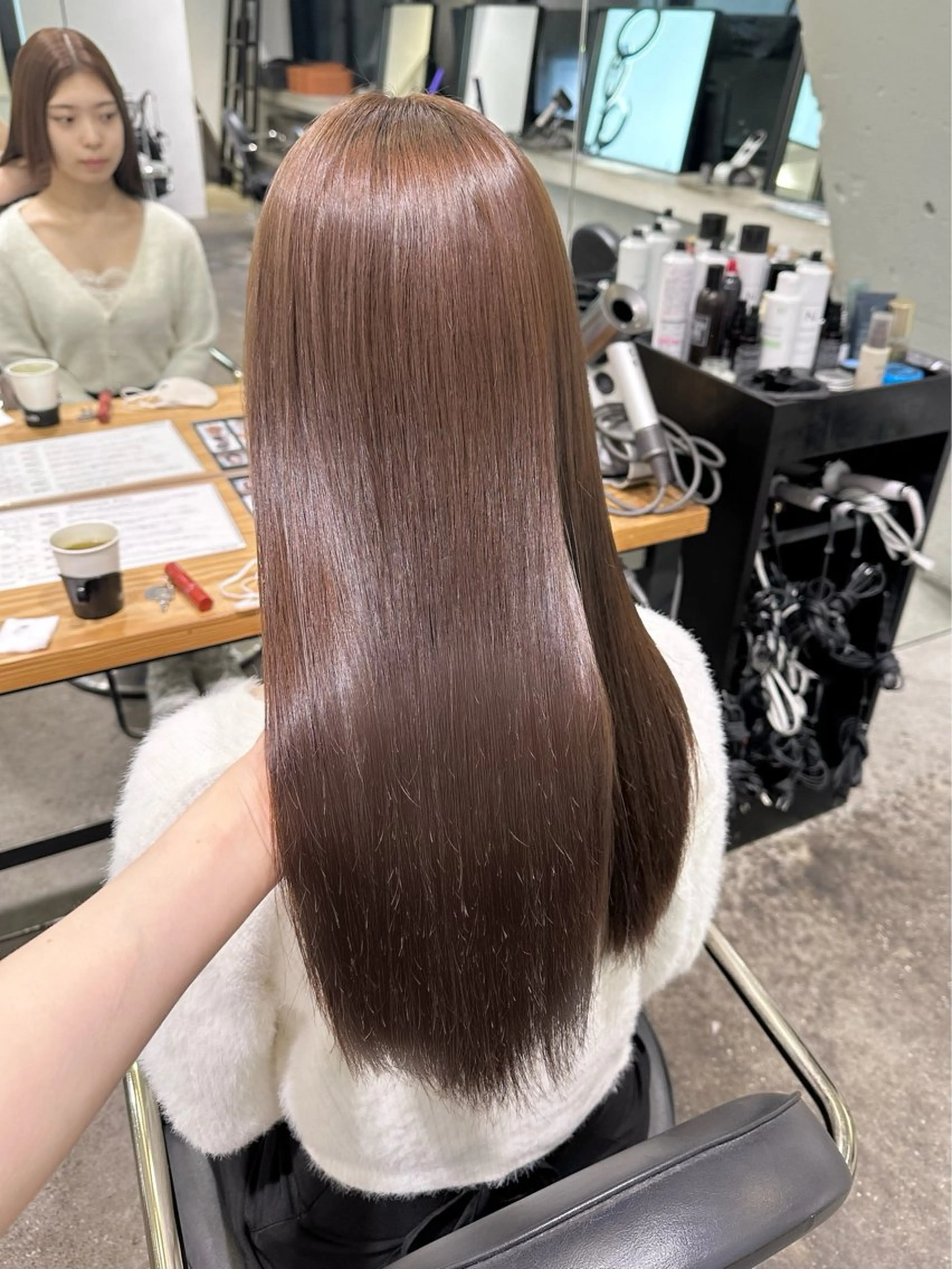 ロング カラー りこ/新宿 /大人ガーリーヘアのヘアスタイル