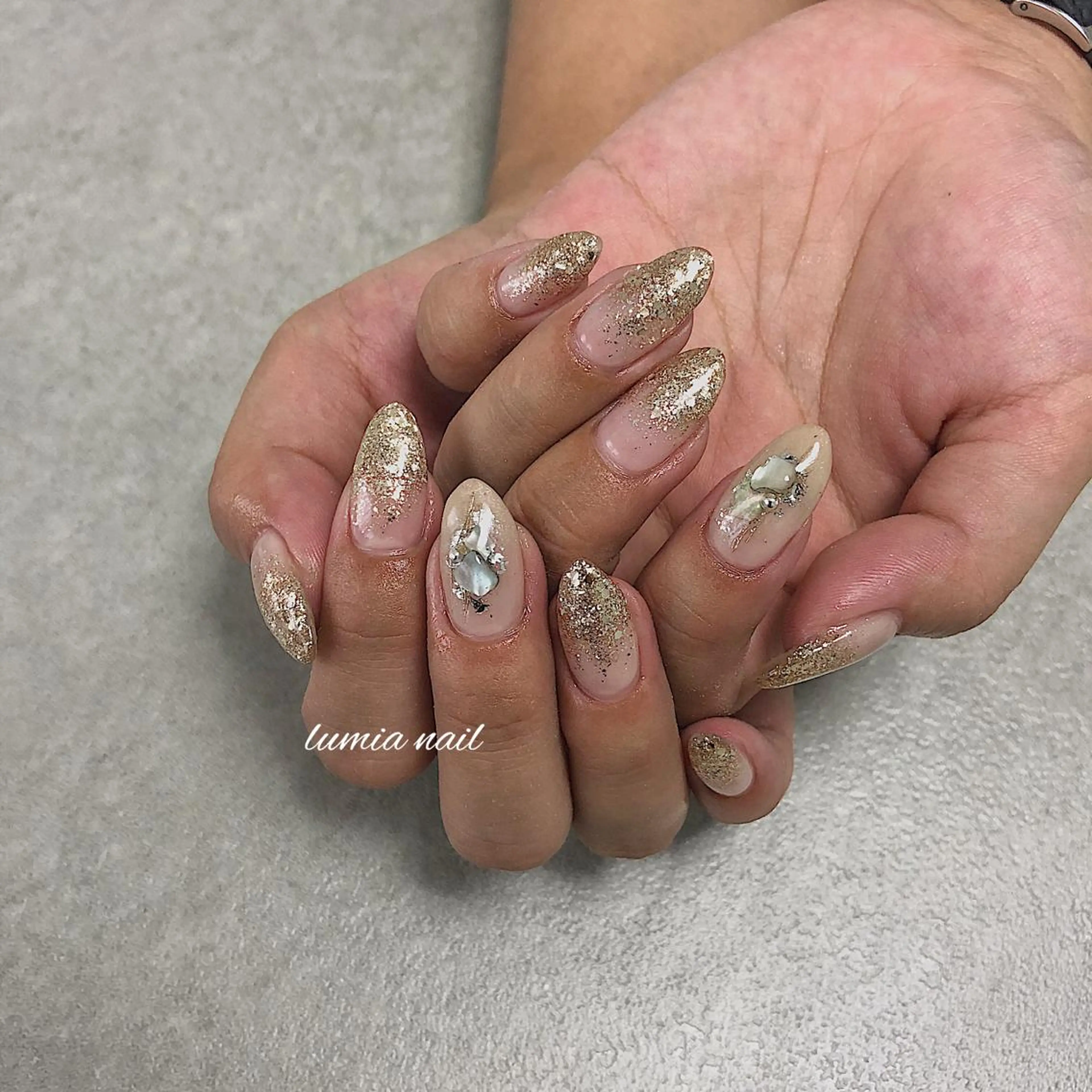 ネイル nail&eyelash Rine所属・Rine 放出 (リネ)のネイルデザイン