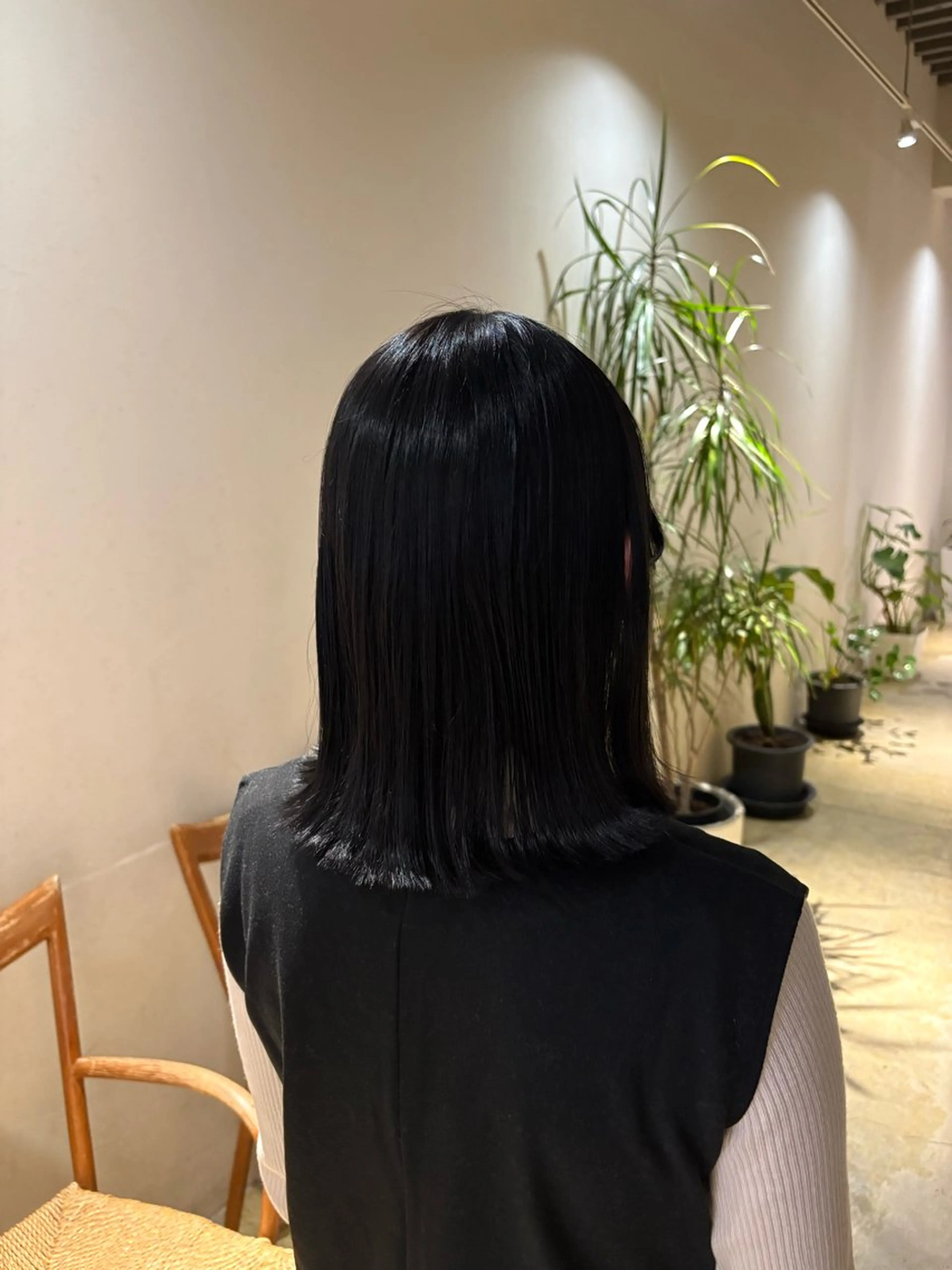 ミディアム ボブ まみ/暖色カラー /デザインカラーのヘアスタイル