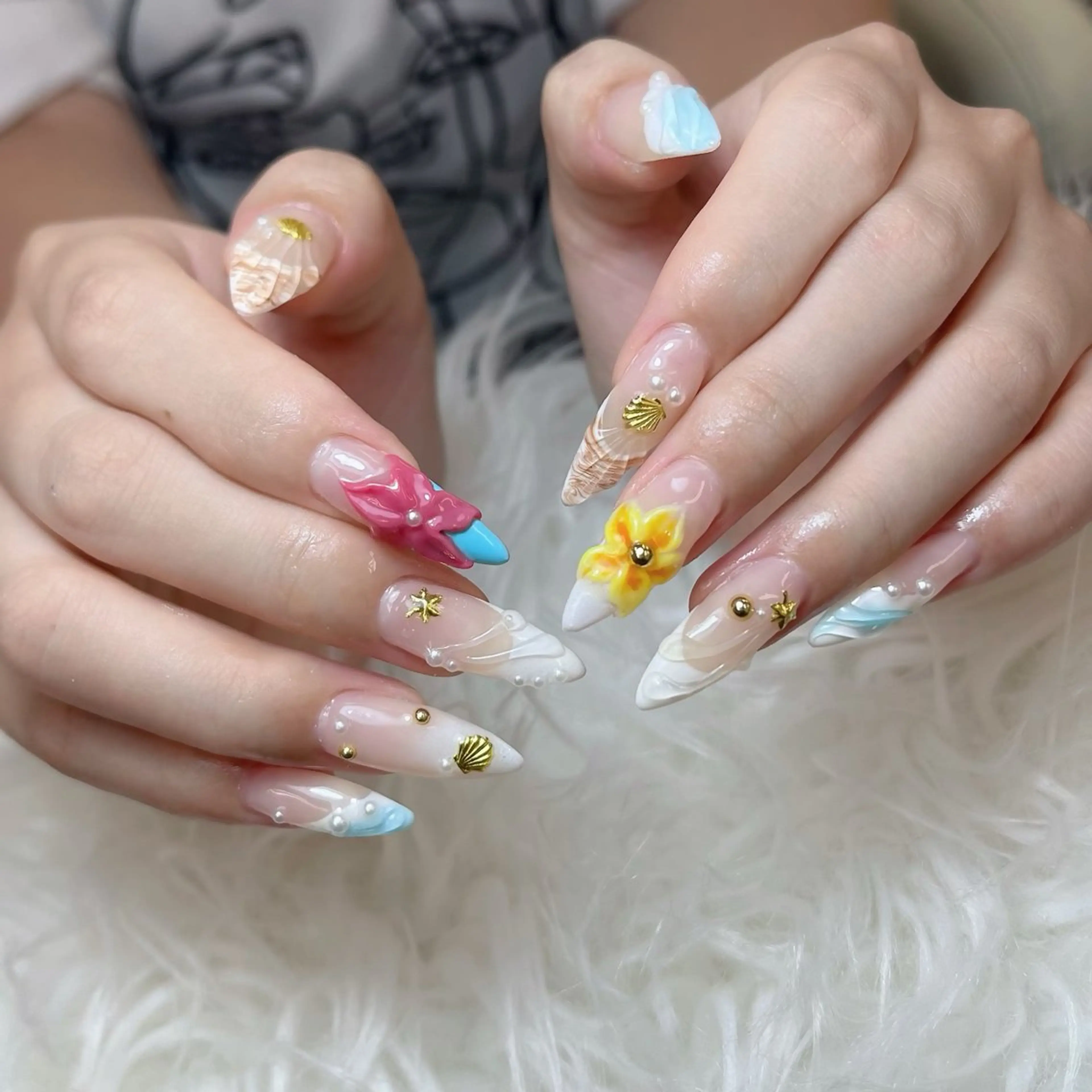 ネイル ハンドネイル ANH NAIL ゴテゴテ専門店💎のネイルデザイン