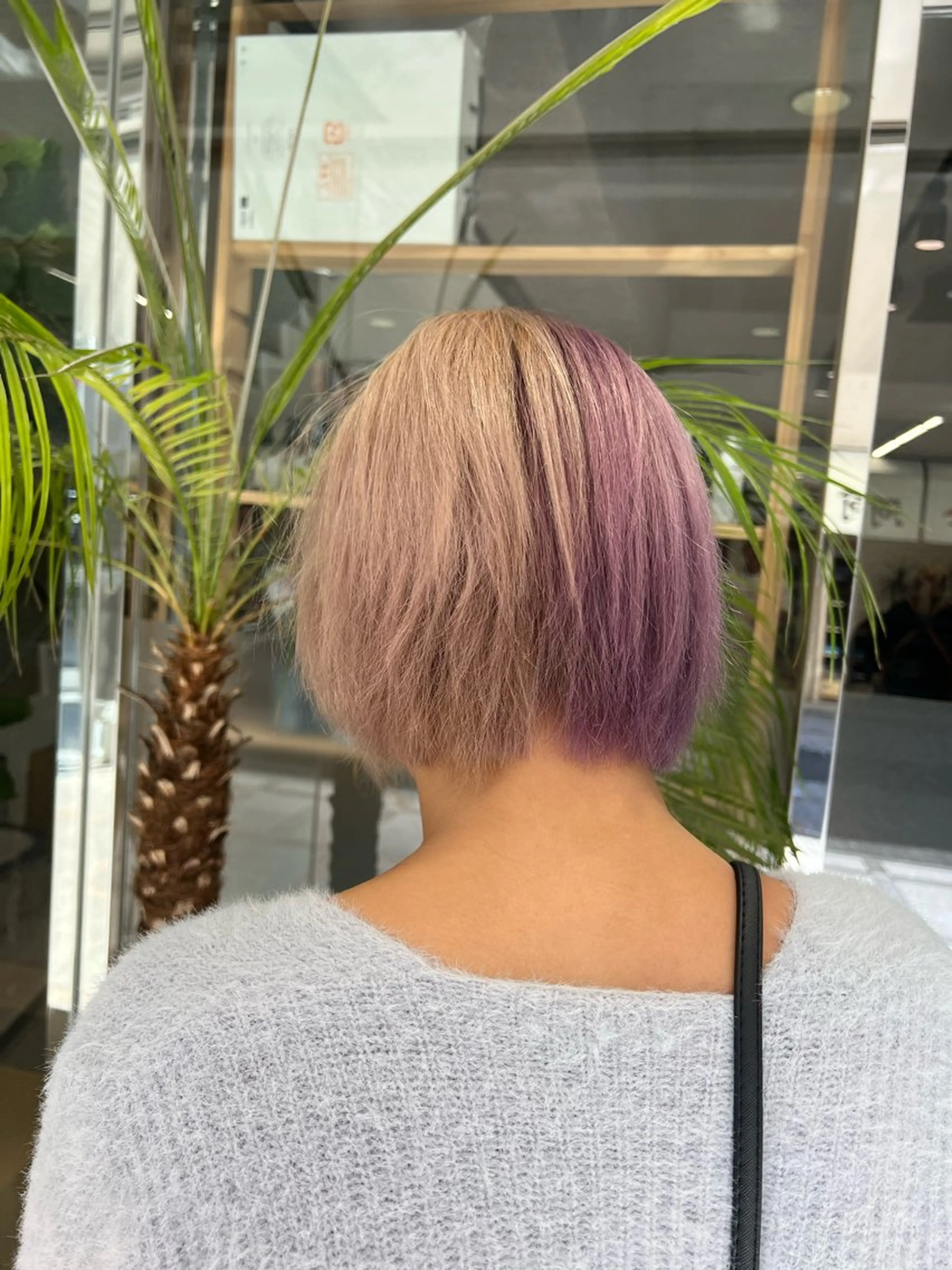 ショート カラー ヘアカラー トリートメント 🍀お悩み改善憧れの 美髪　小林風雅のヘアスタイル