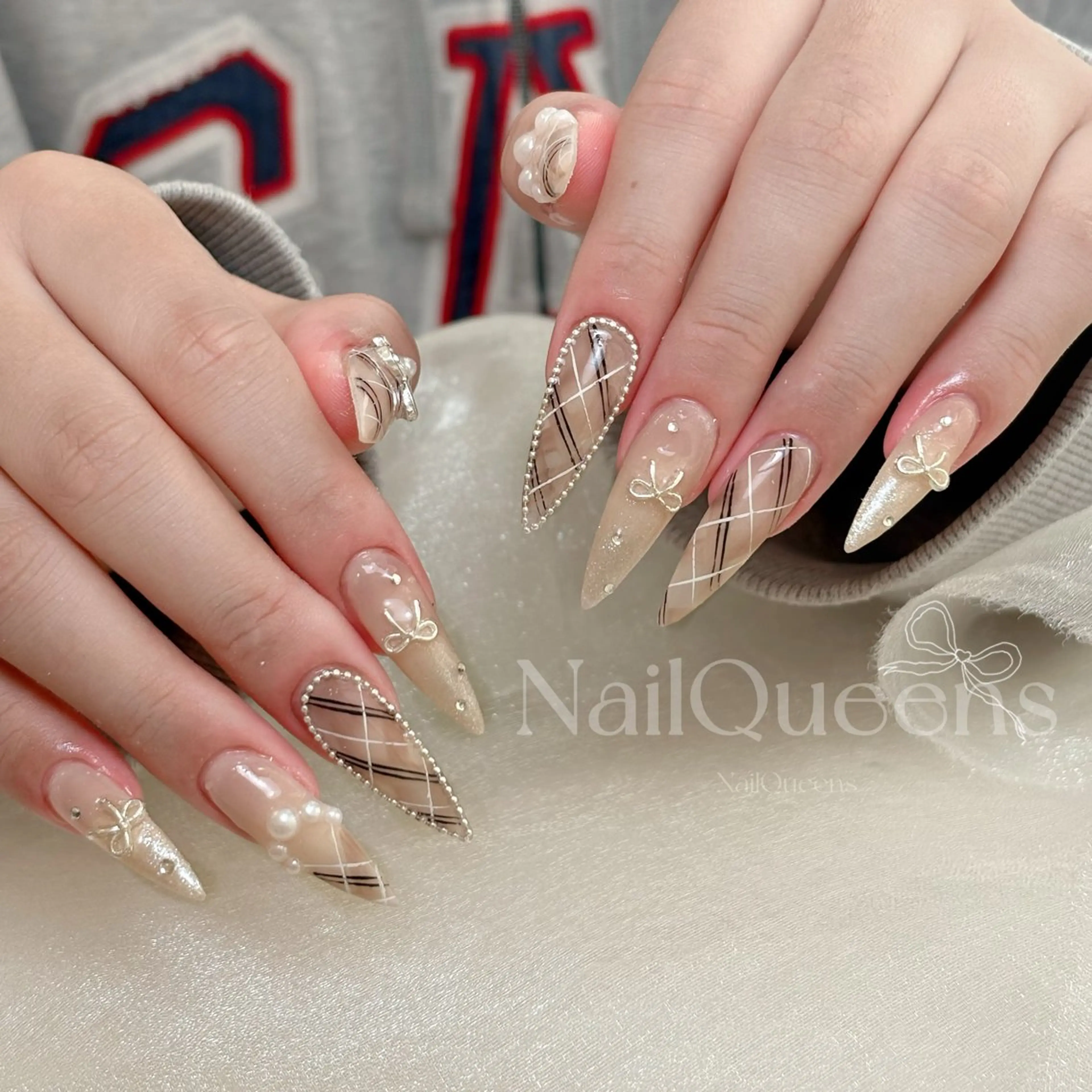 ネイル ハンドネイル ネイル👑クイーンズ NailQueensのネイルデザイン