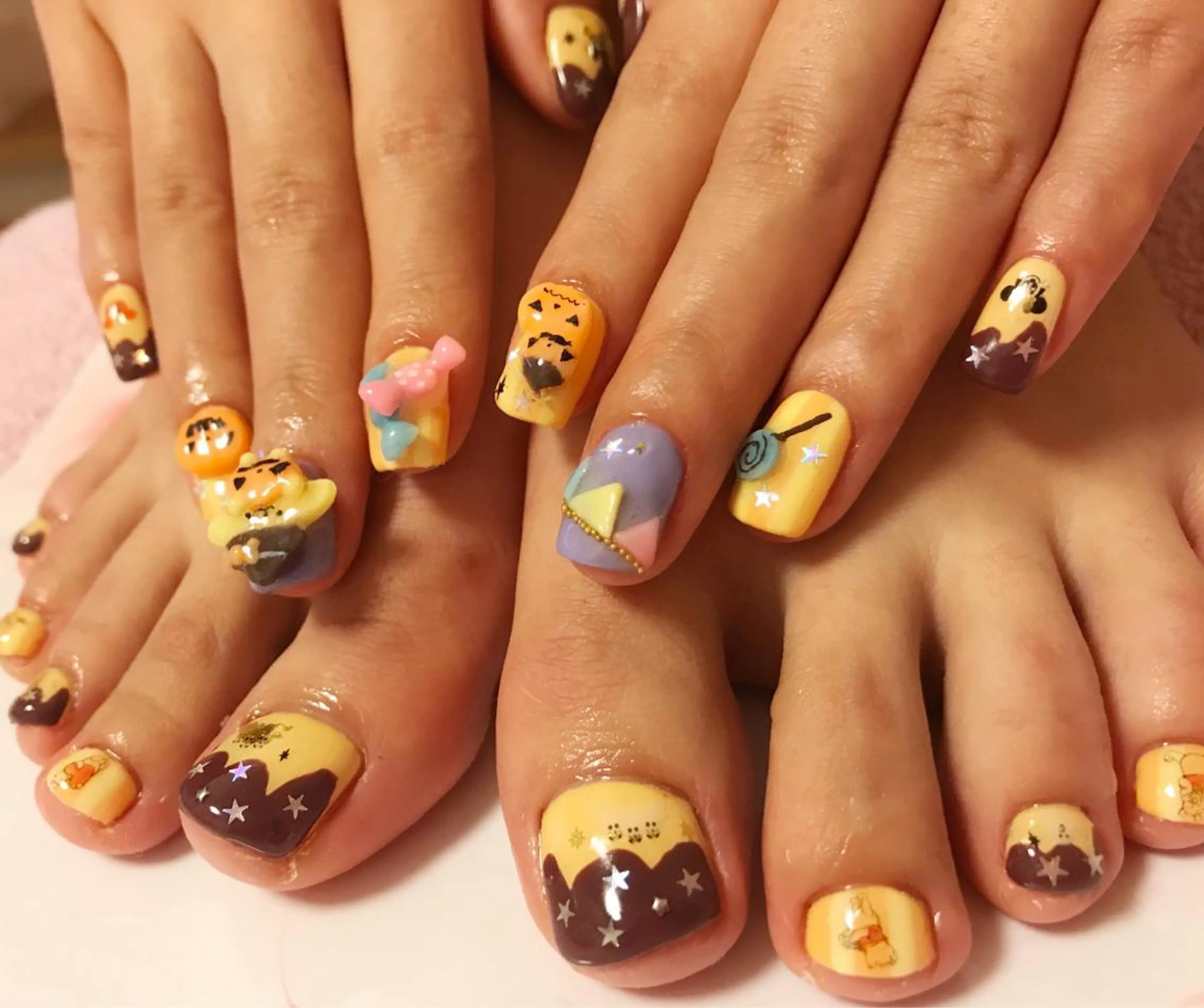 ネイル ハロウィン a yakaのネイルデザイン