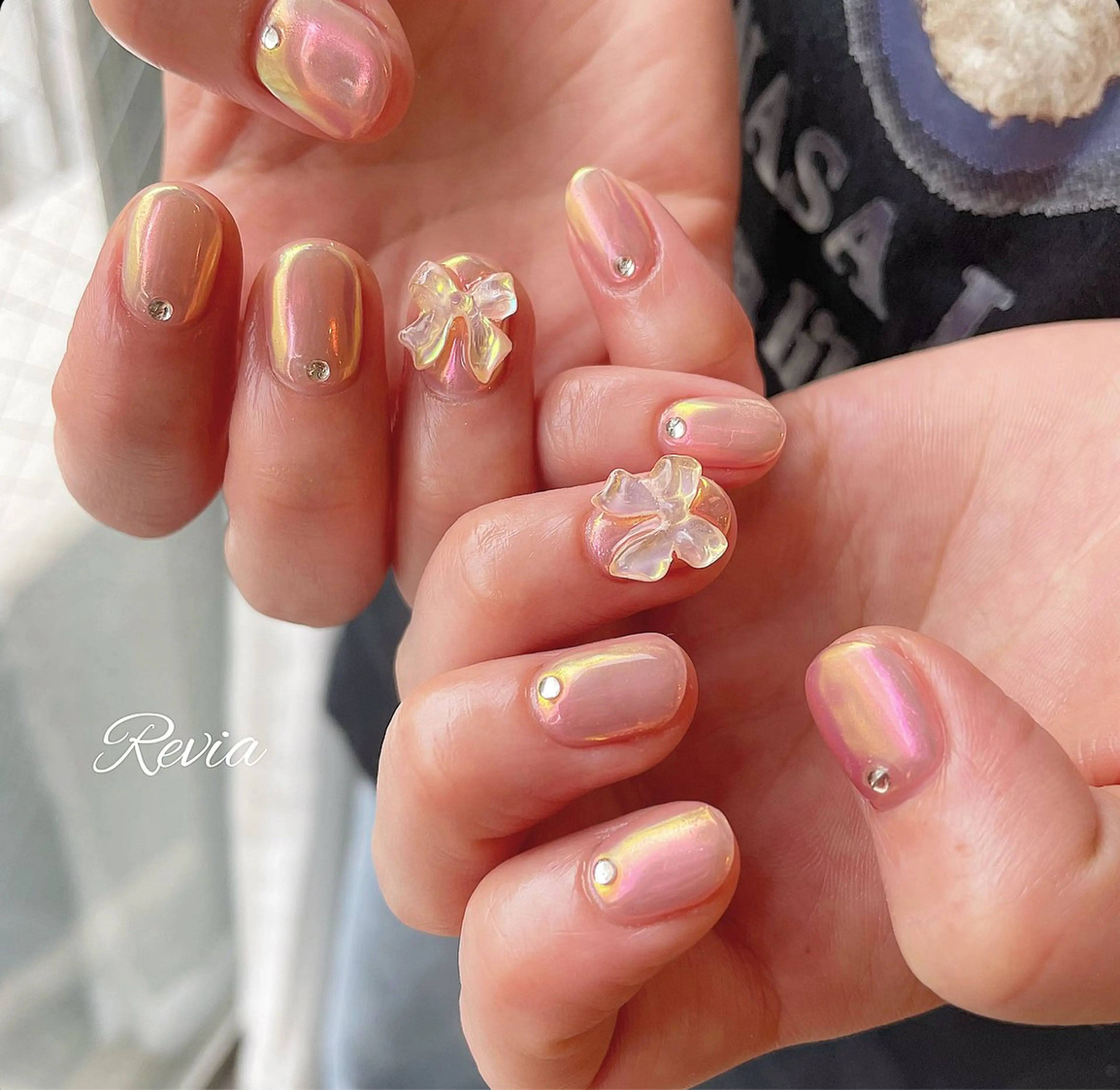 ネイル ハンドネイル revia所属・ERI Nailistのネイルデザイン