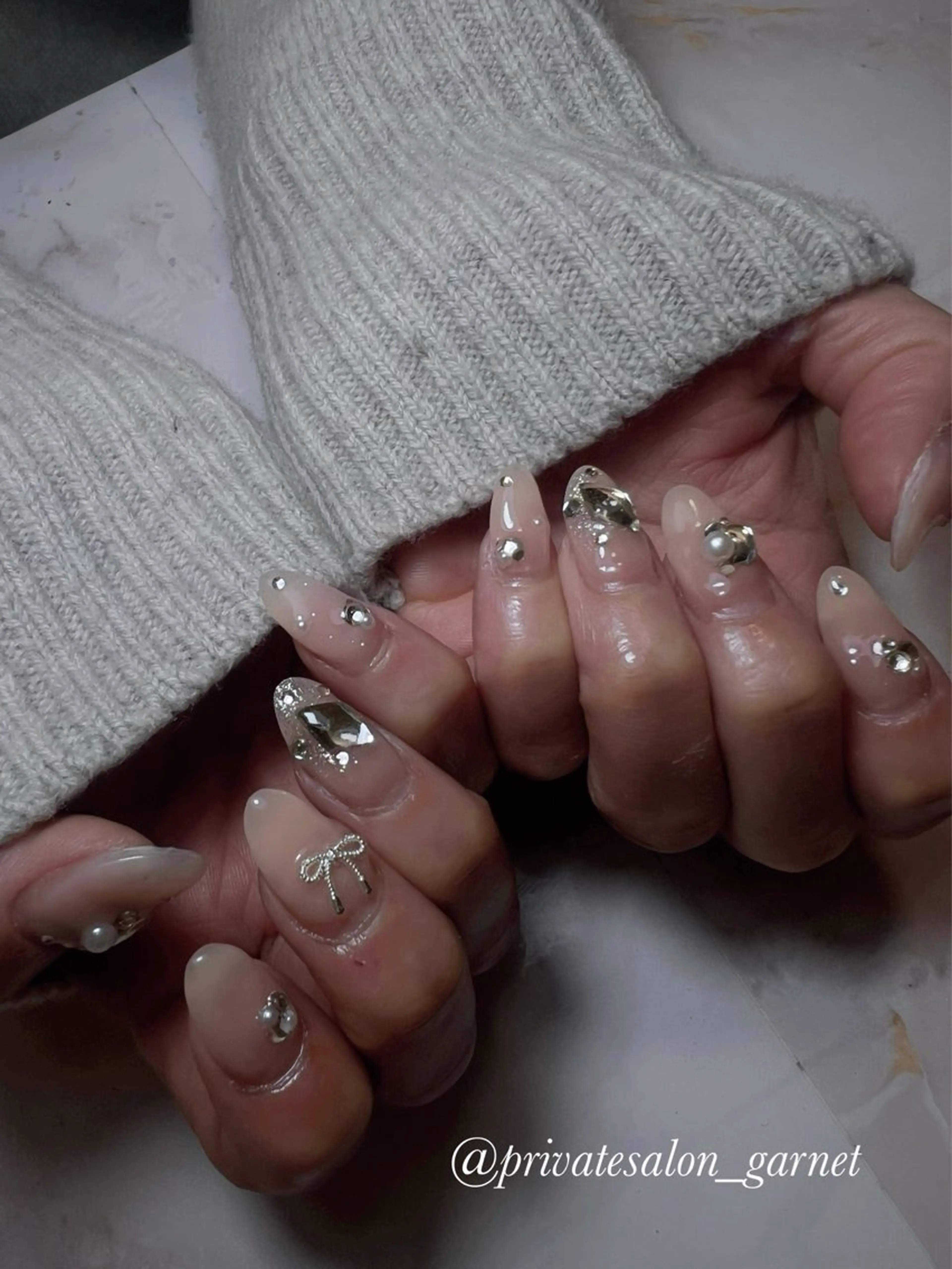 ネイル Garnet nailのネイルデザイン