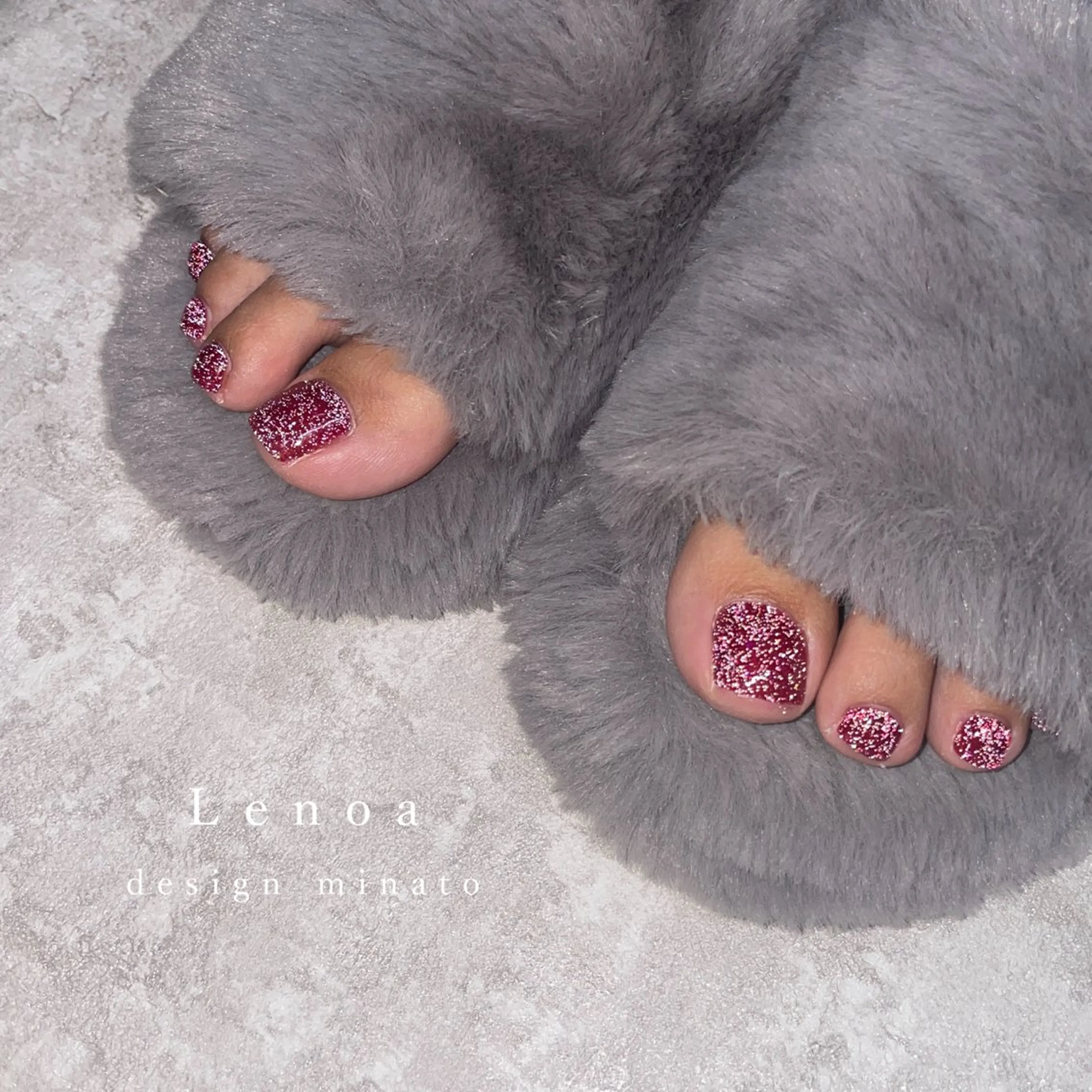 ネイル フットネイル Lenoa minatoのネイルデザイン