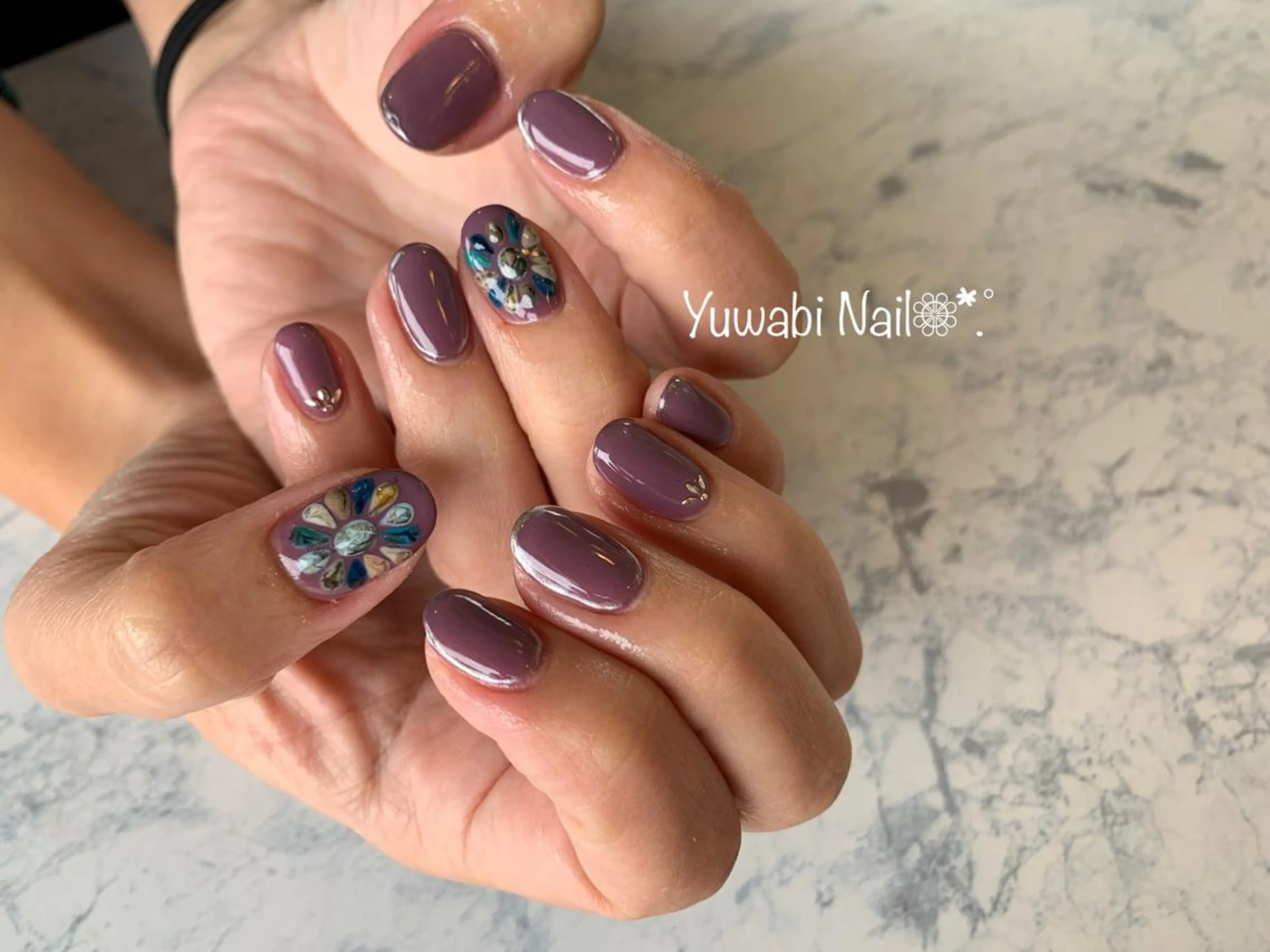 ネイル ハンドネイル フットネイル Yuwabi Nail所属・Mimore ミモア 水戸のネイルデザイン