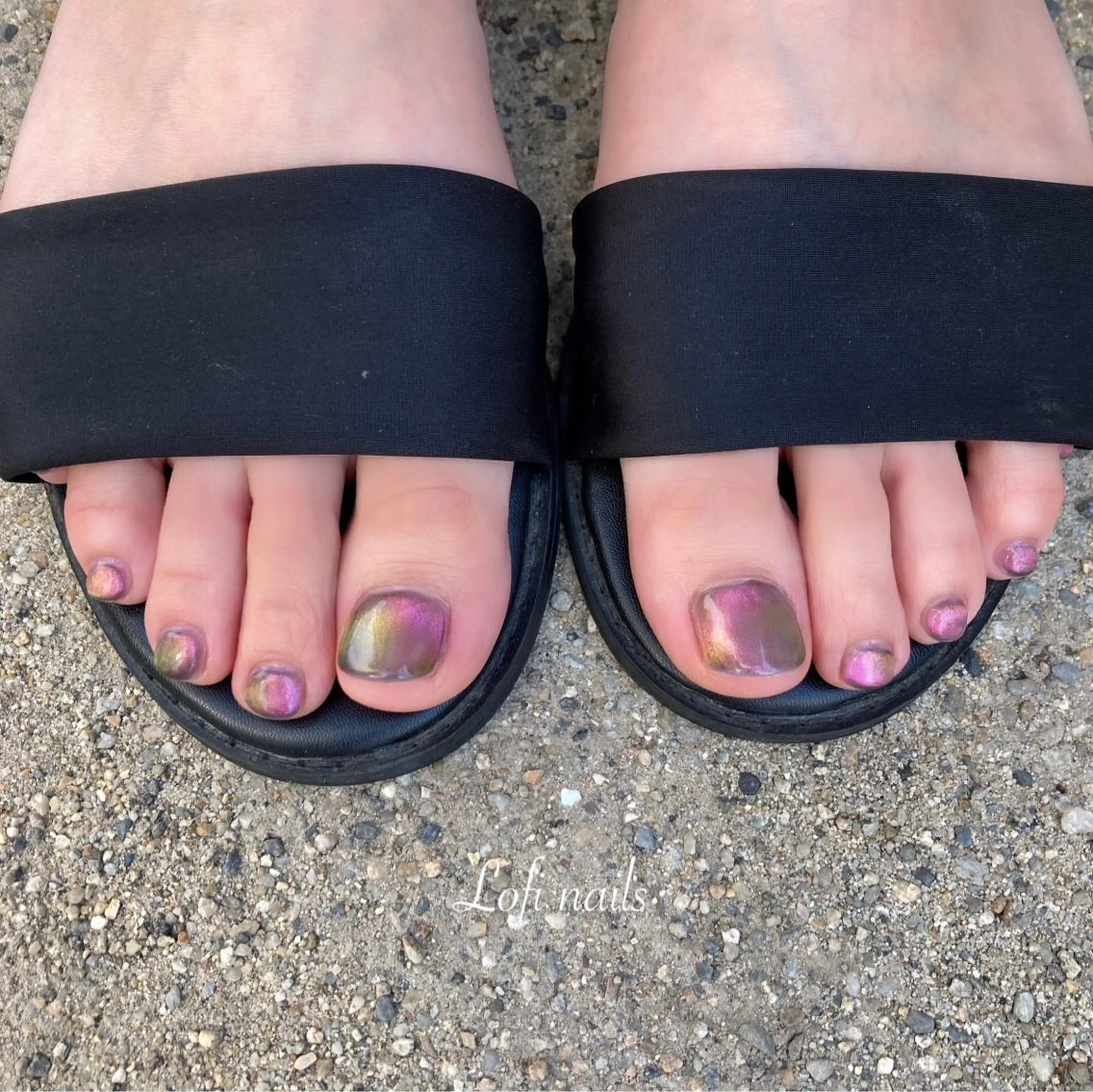 ネイル マグネットネイル Lofi nails ゆきこのネイルデザイン