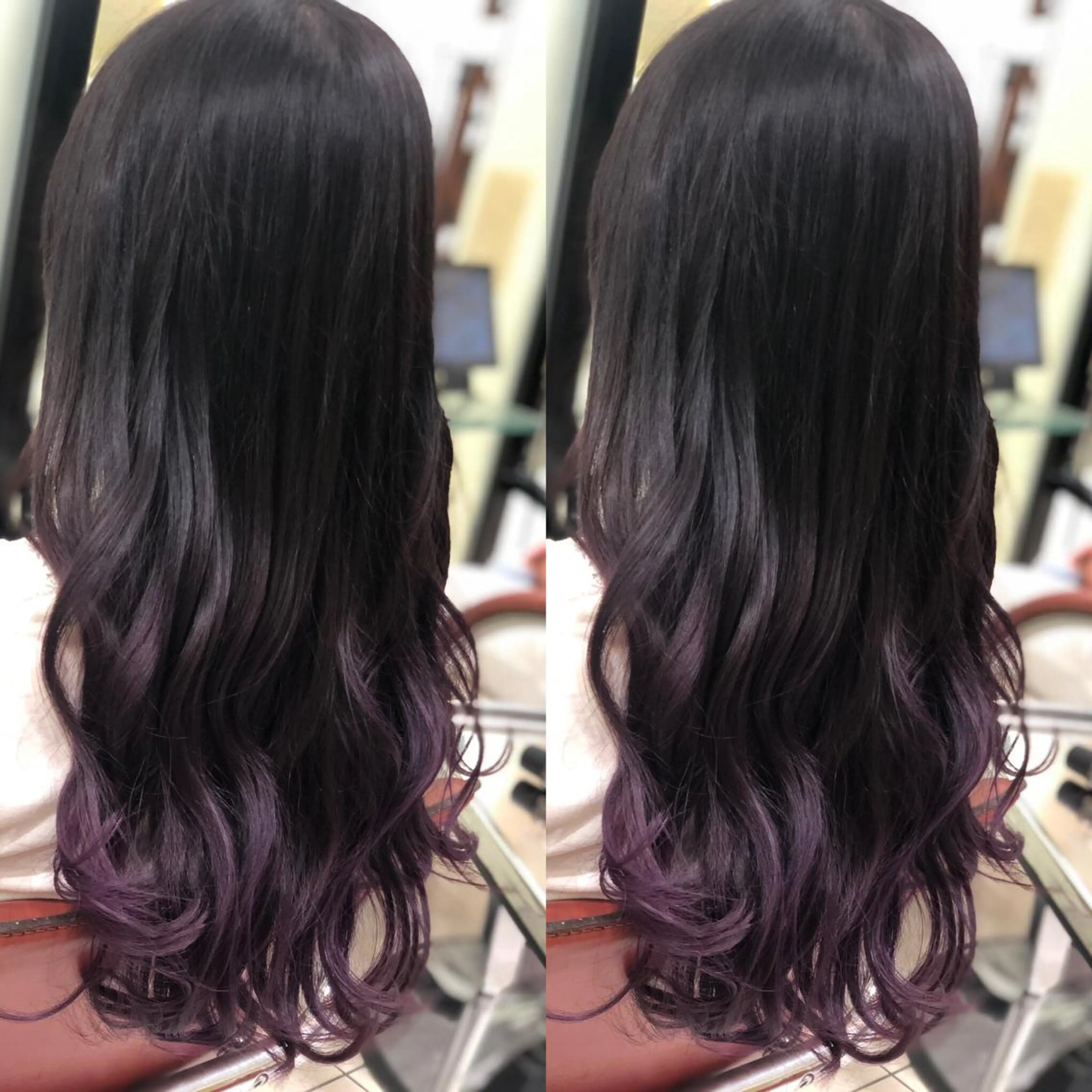 ミディアム カット ヘアカラー Y Uのヘアスタイル