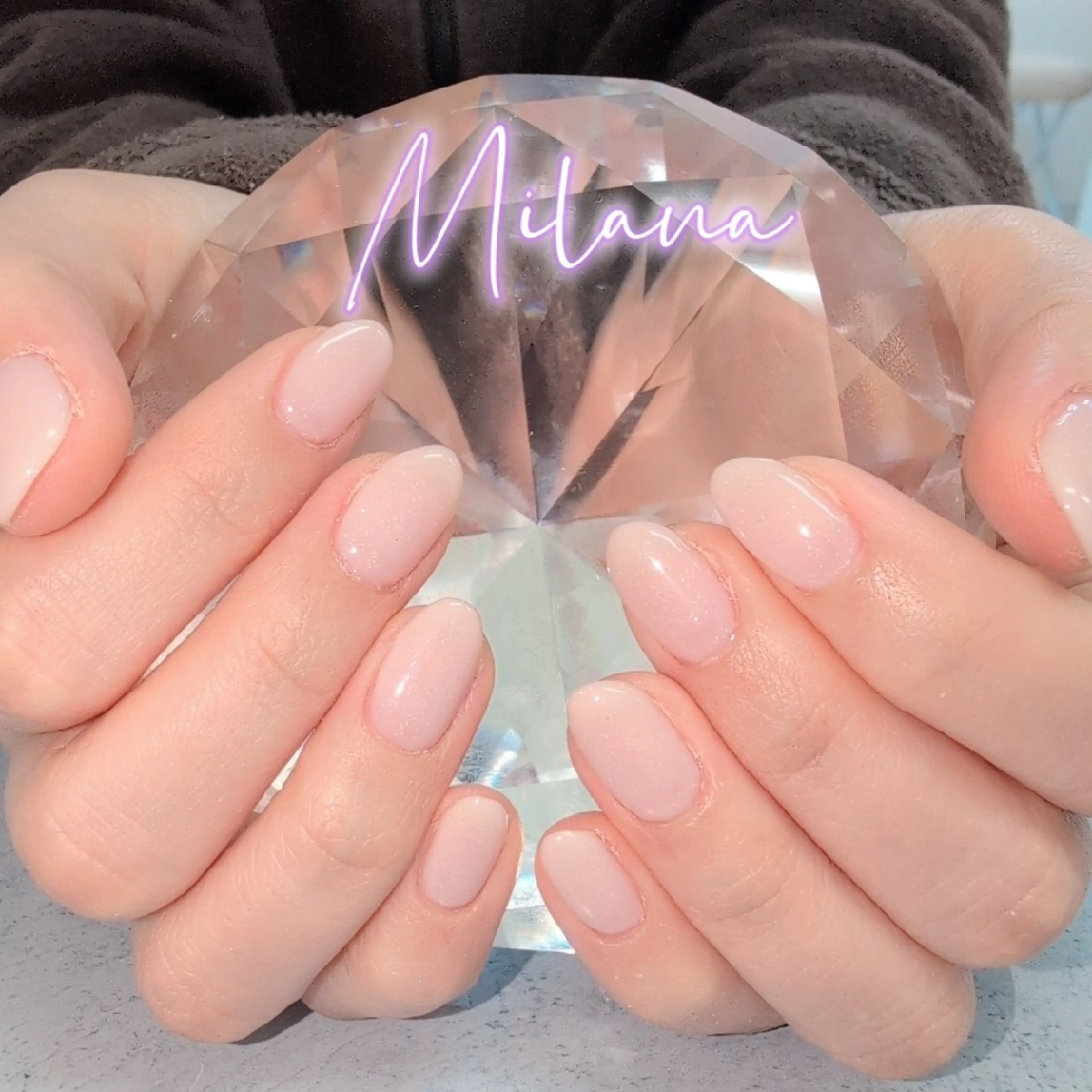 ネイル ワンカラーネイル ハンドネイル Milana 川瀬のネイルデザイン