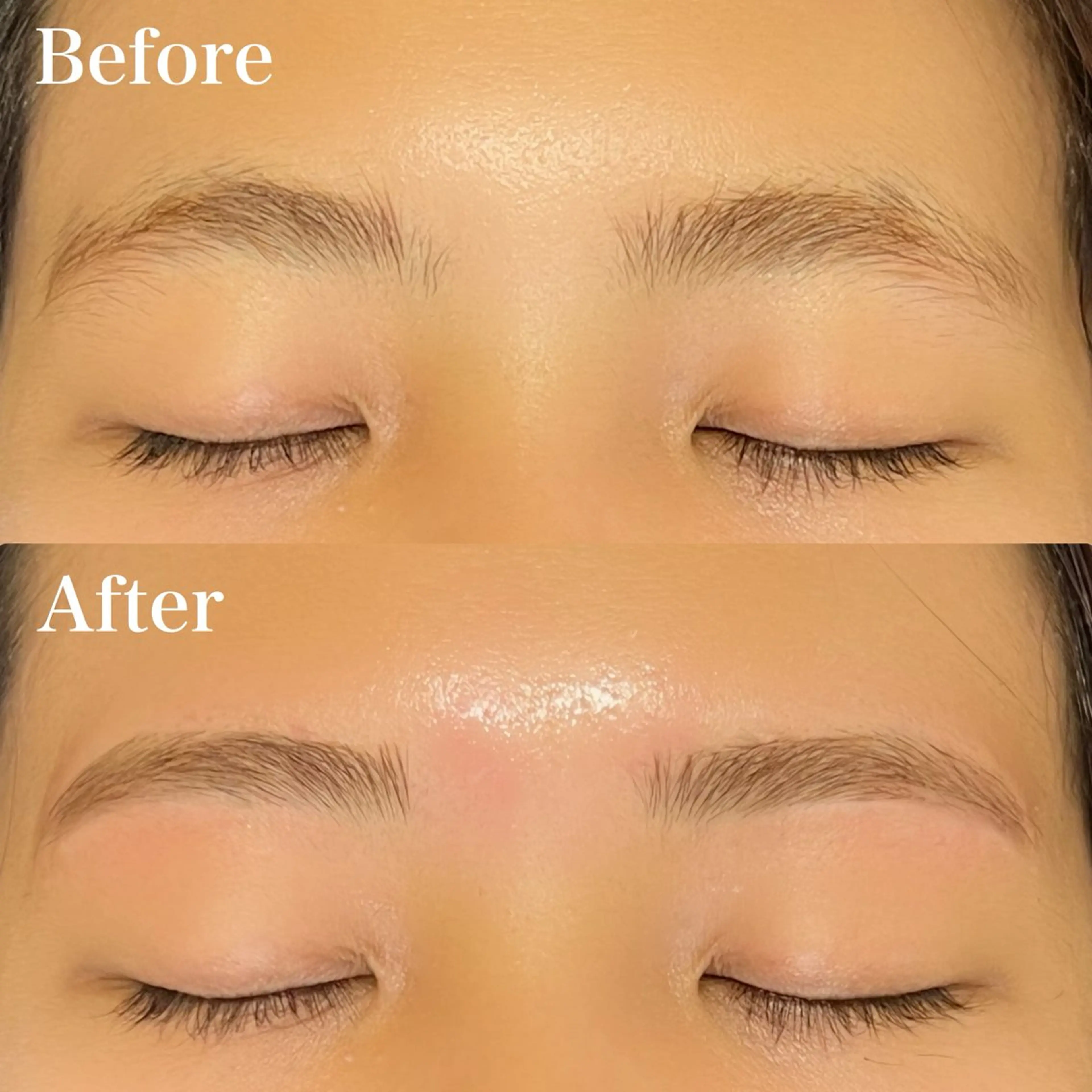 アイブロウ アイブロウ&マツパ カラーモデルまなみのマツエク・マツパデザイン