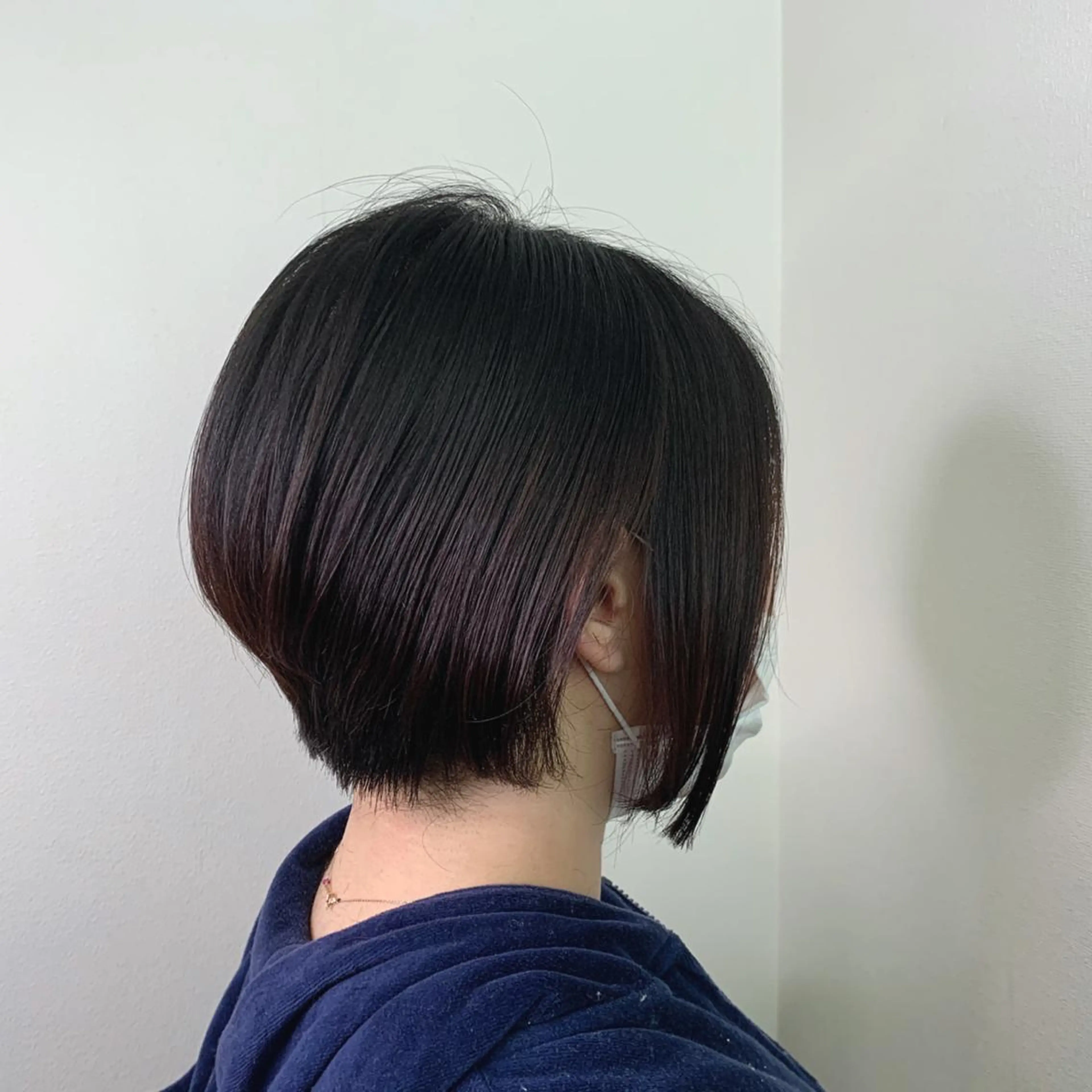 ショート ハンサムショート ショートヘア ボブウルフ／ボブ Satsuki【名駅のヘアスタイル