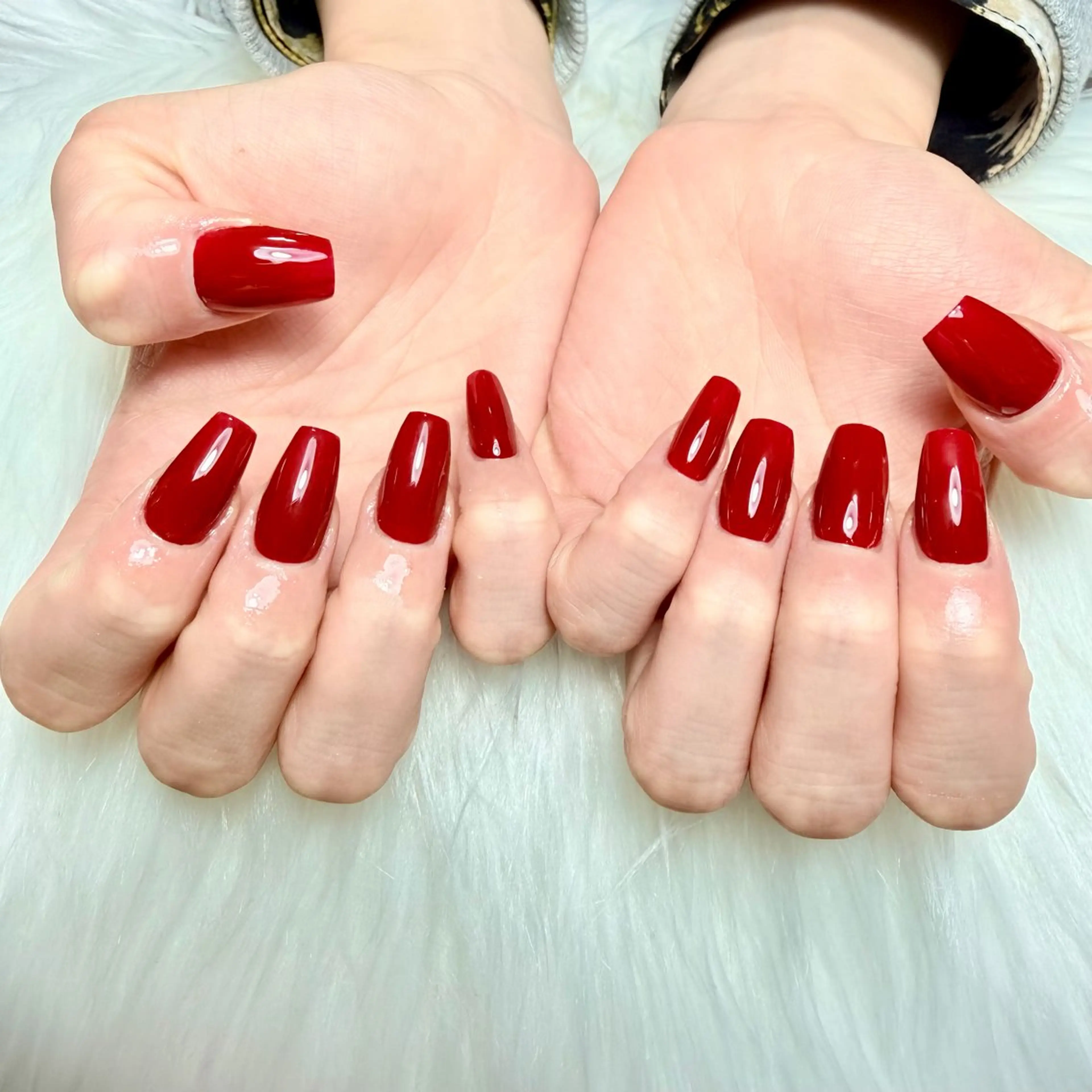 ネイル ジェルネイル ロングネイル ニュアンスネイル ワンカラーネイル シンプルネイル Kora Nailのネイルデザイン