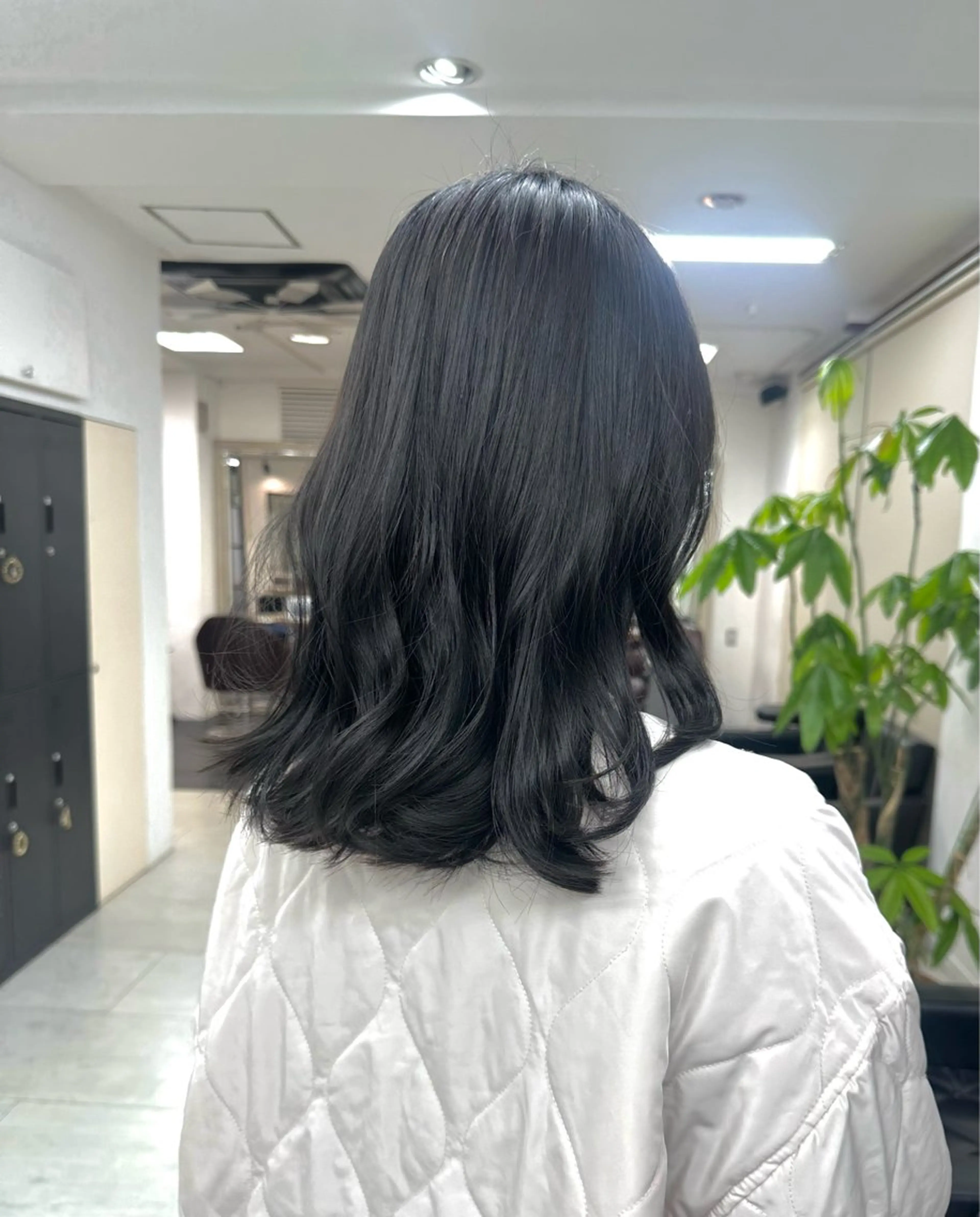 ミディアム カット トリートメント 透明感カラー/暖色 木村 実来のヘアスタイル