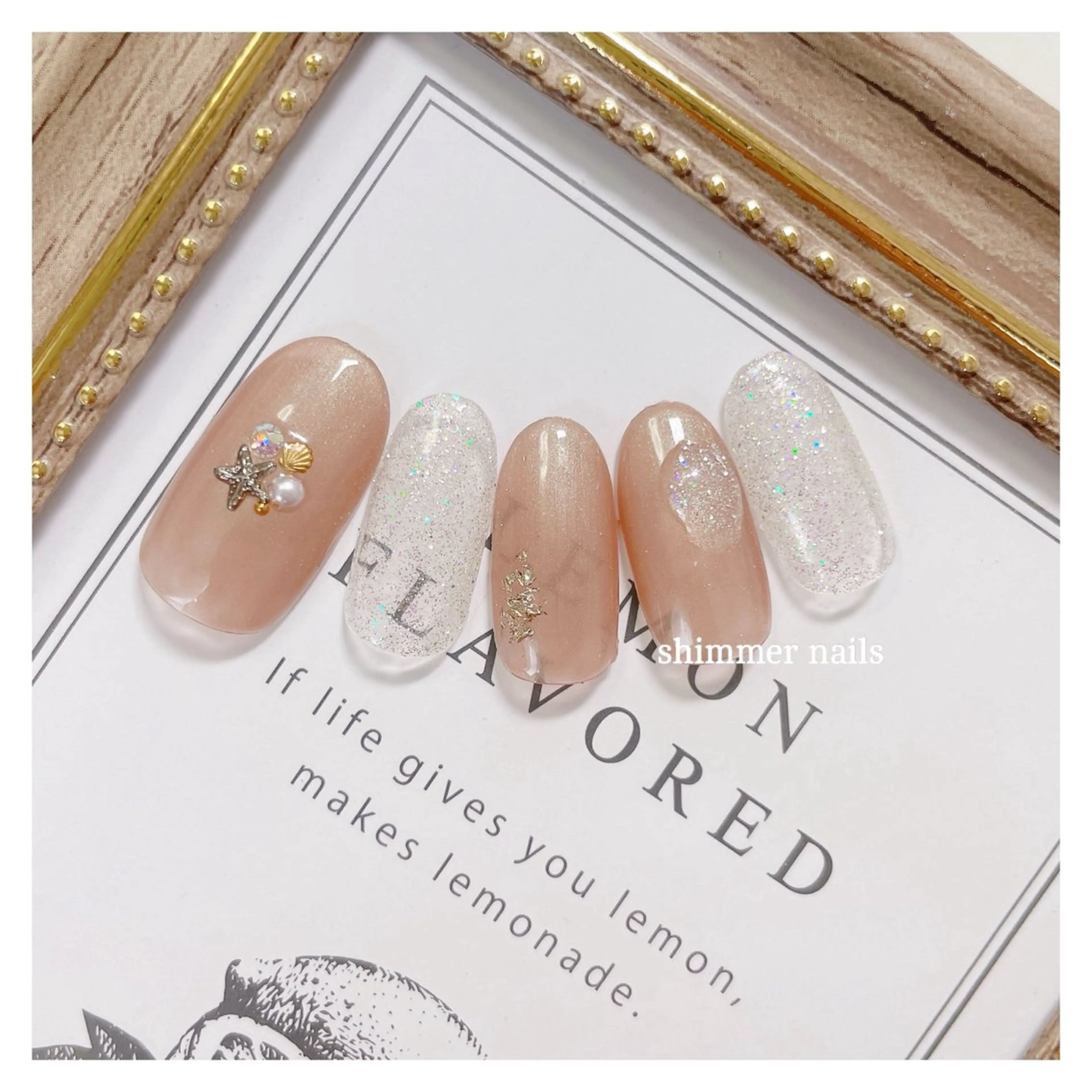 ネイル shimmer nailsのネイルデザイン