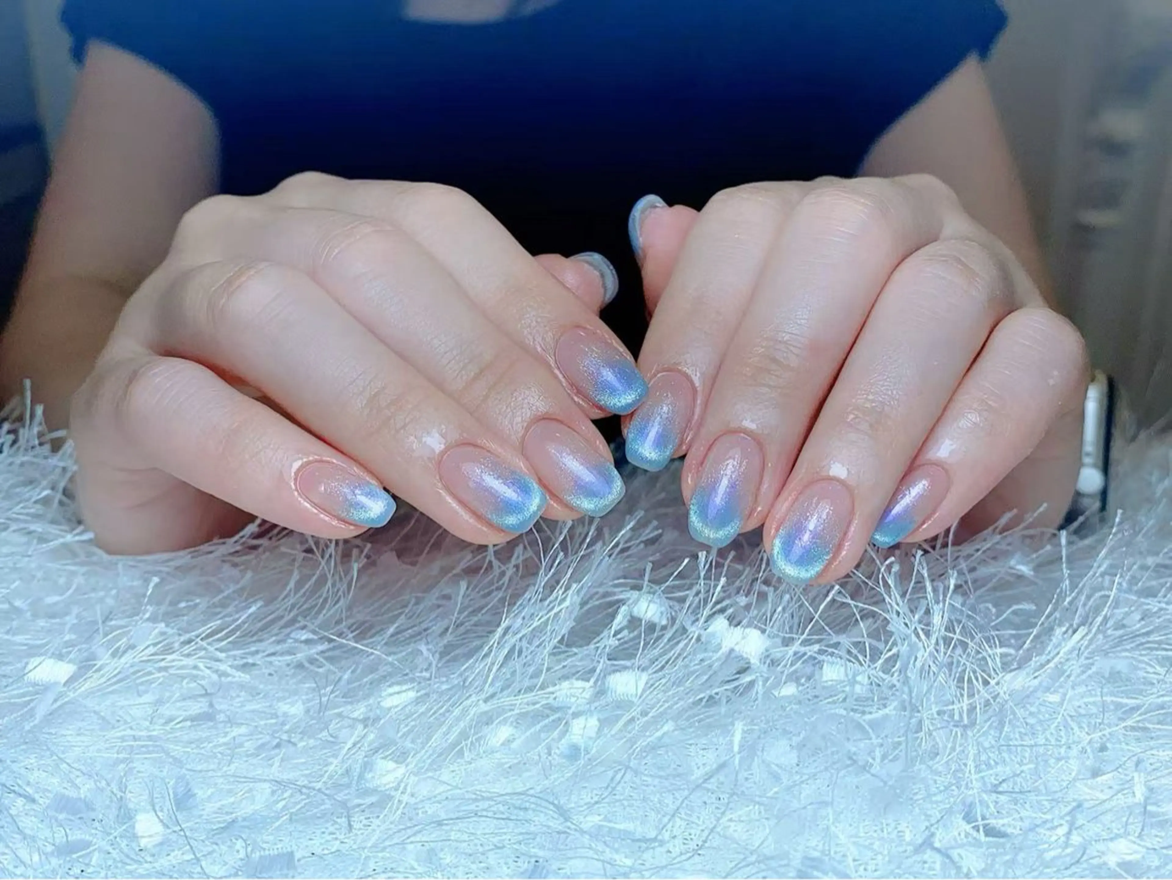 ネイル チークネイル 長さ出し フットネイル フレンチネイル ジェルネイル ハンドネイル Enny lovelyのネイルデザイン