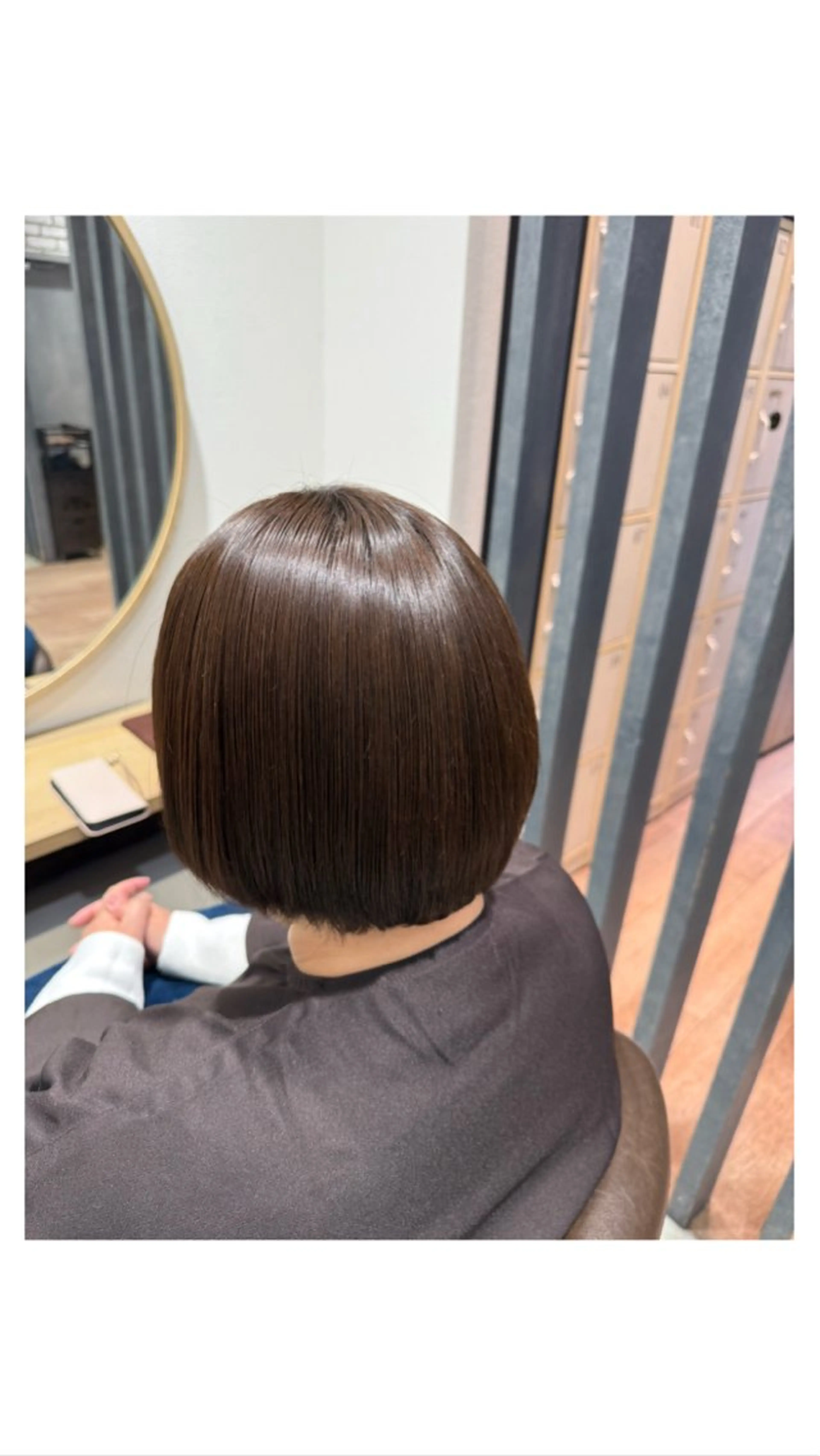 ショート 縮毛矯正 トリートメント 似合わせカラー☘️/ akariのヘアスタイル