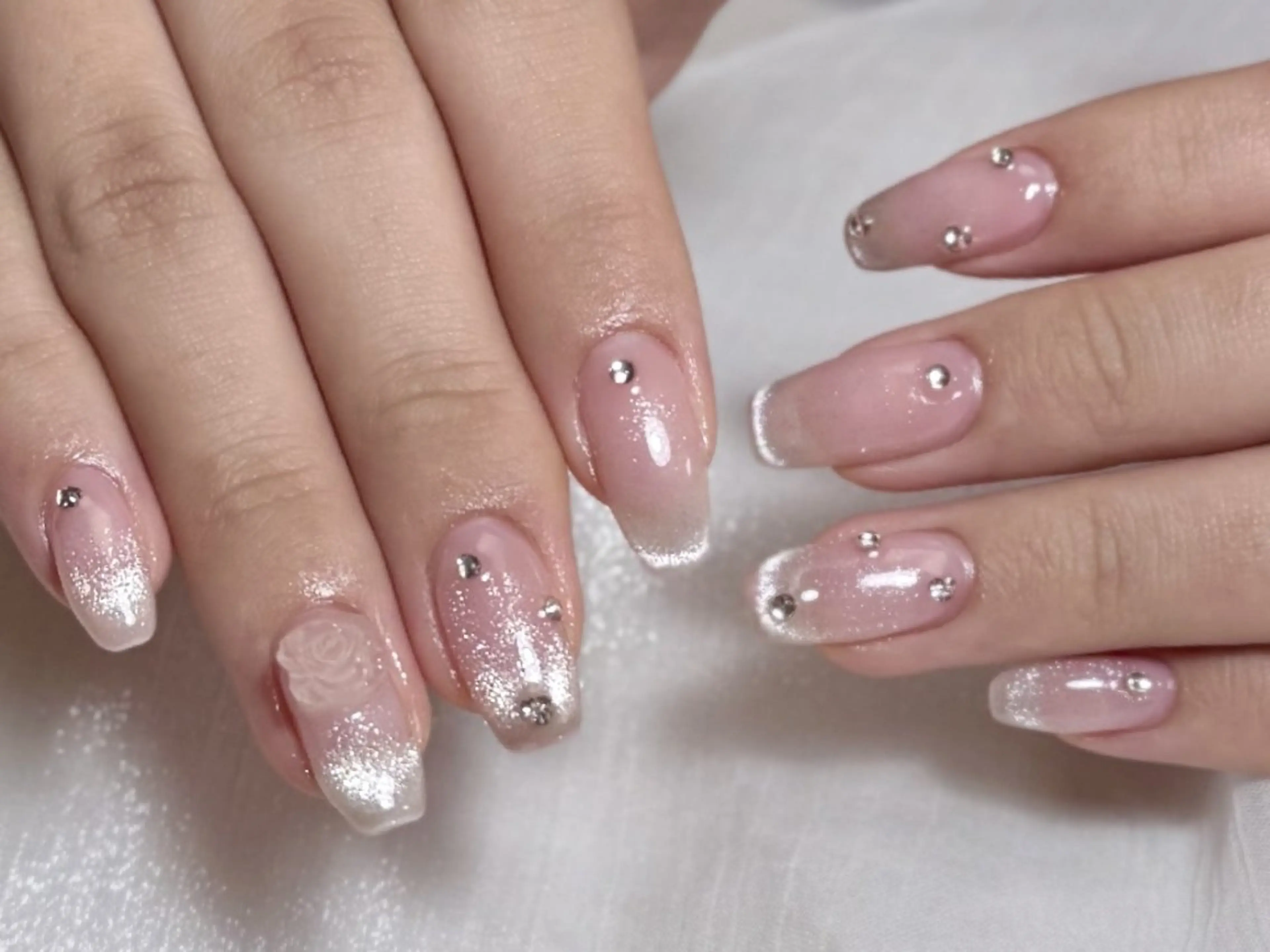 ネイル ハンドネイル 💜MIYA nail鶴見店のネイルデザイン