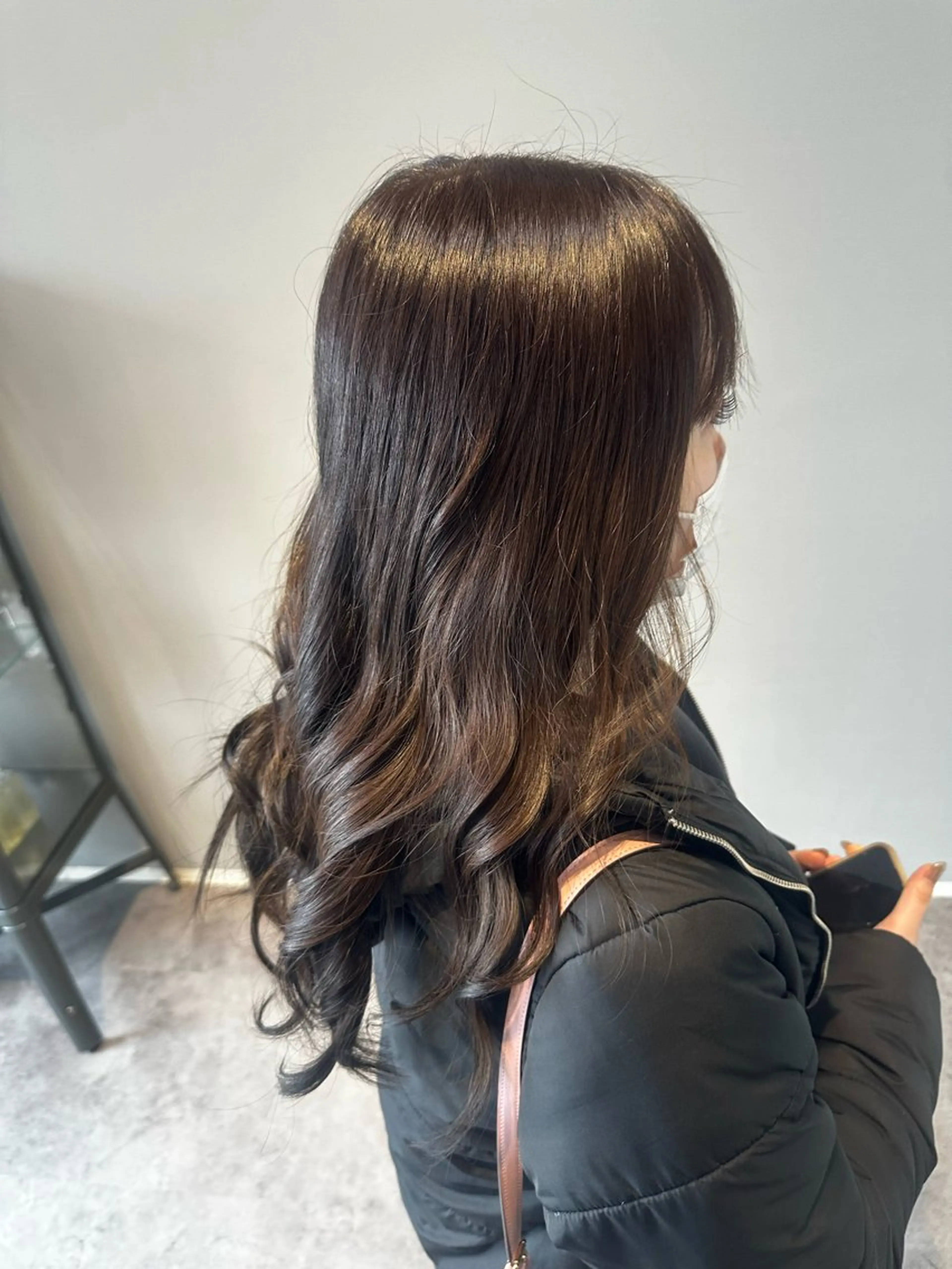 ロング ヘアカラー Agu まゆかのヘアスタイル