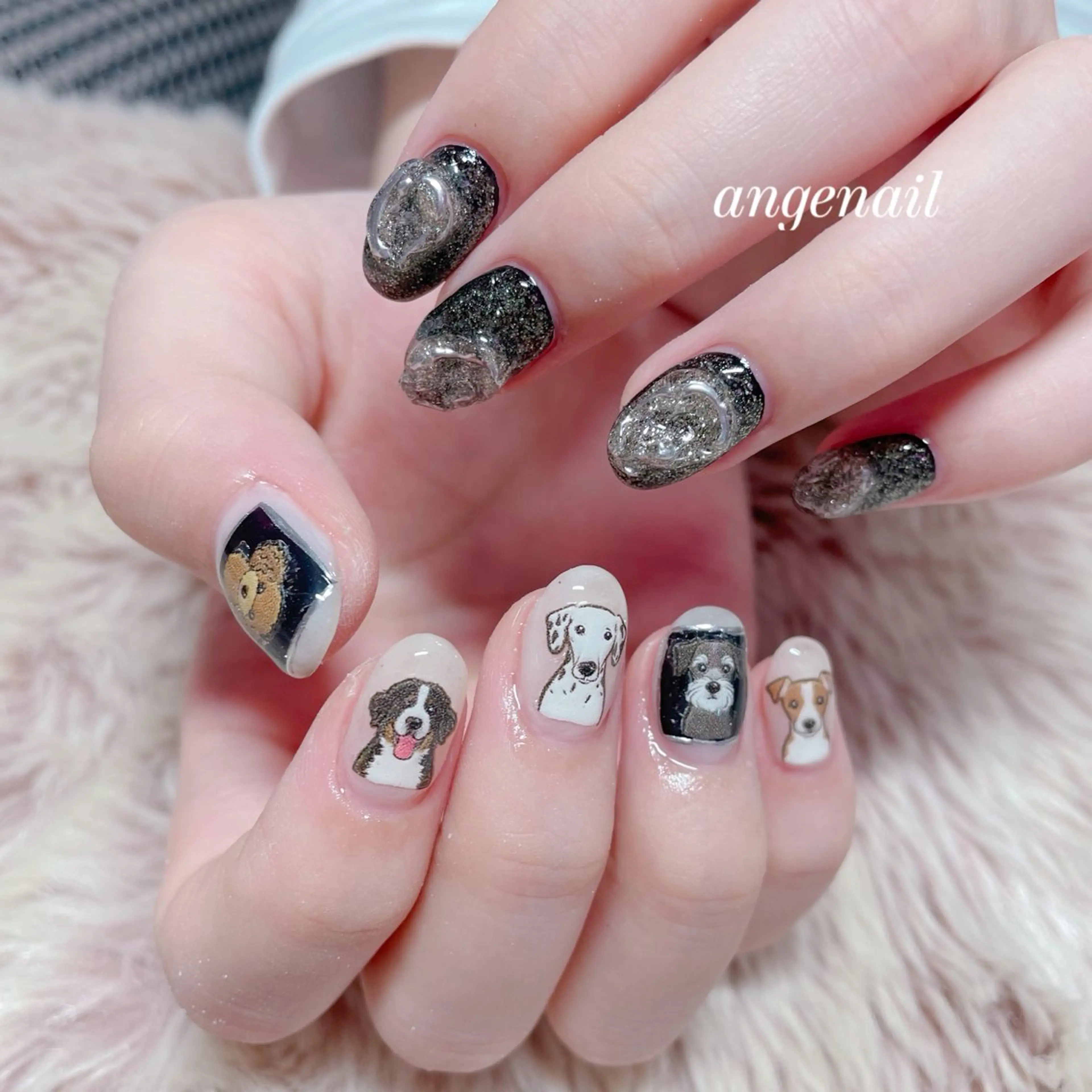 ネイル ハンドネイル オーナーネイリスト MAKIのネイルデザイン