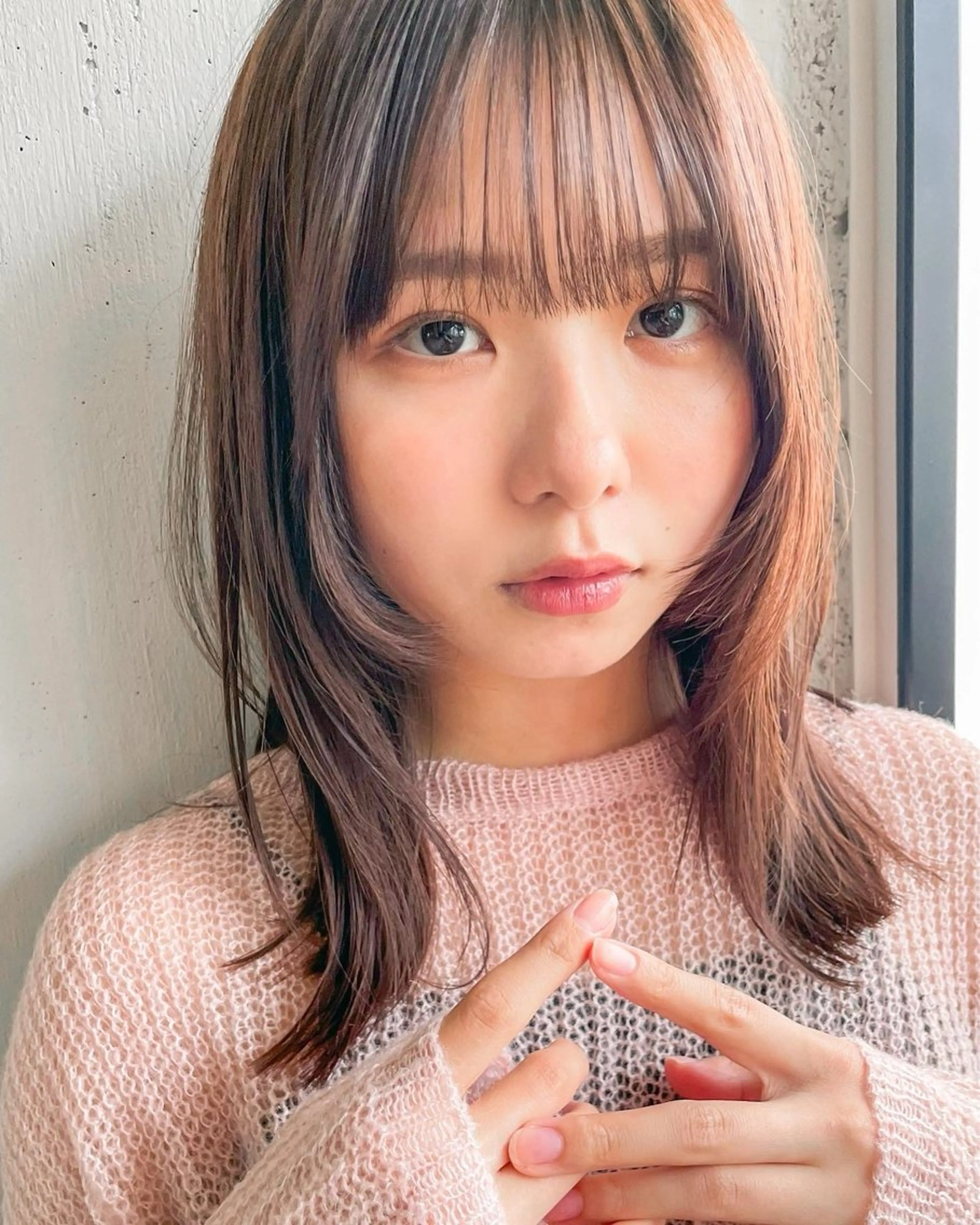 ミディアム 木村 賢人のヘアスタイル