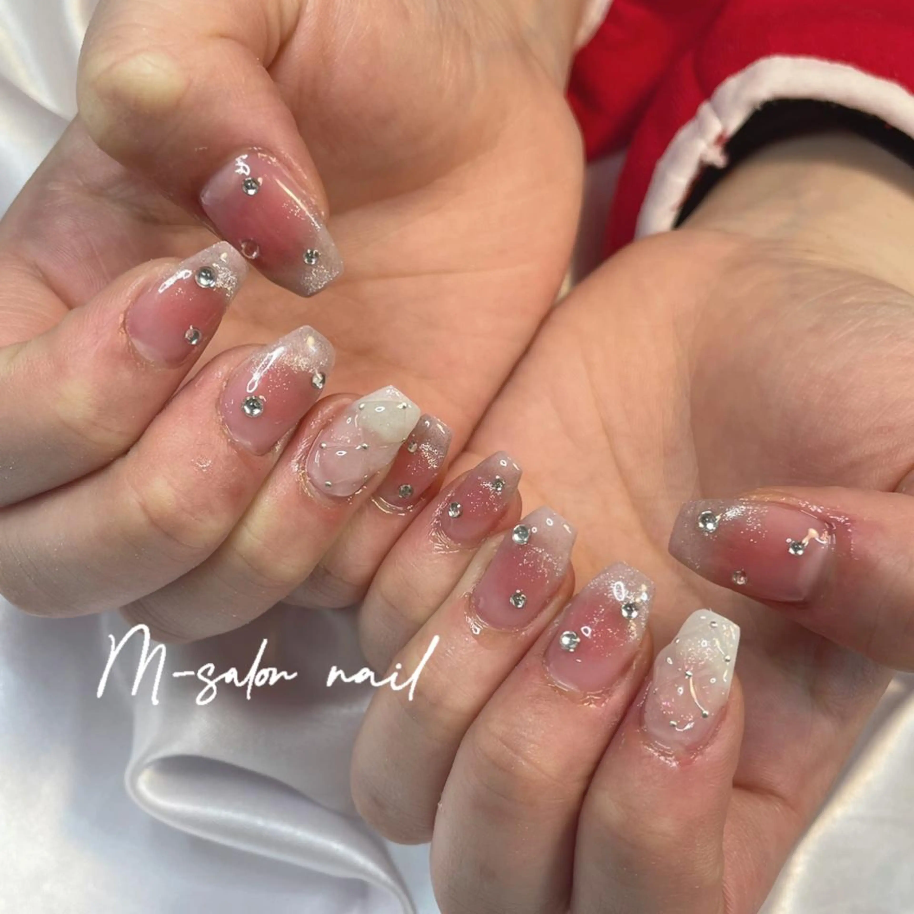 ネイル ハンドネイル 韓国/網紅/パーツ M-salonのネイルデザイン