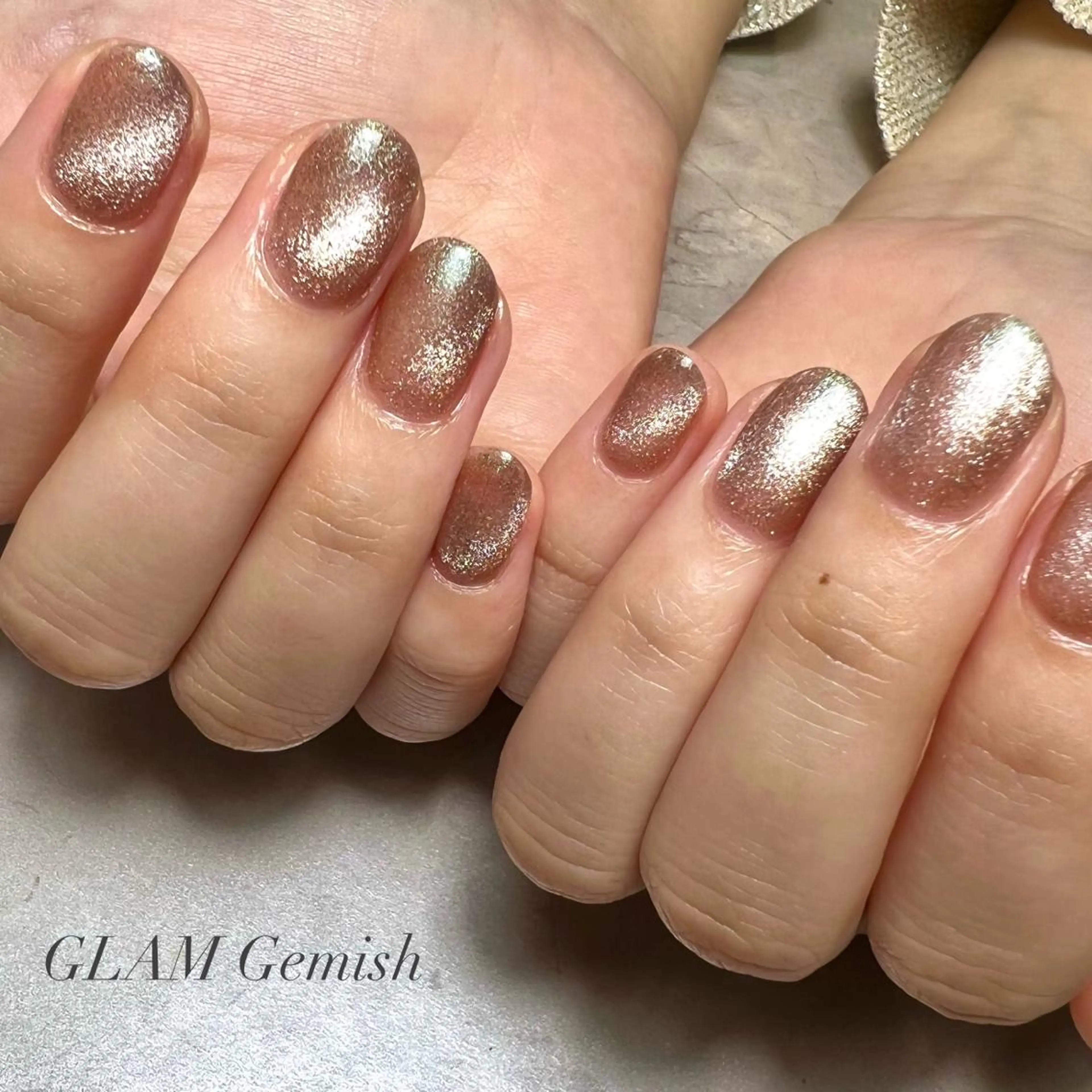 ネイル マグネットネイル ハンドネイル 藤崎 恵梨香のネイルデザイン