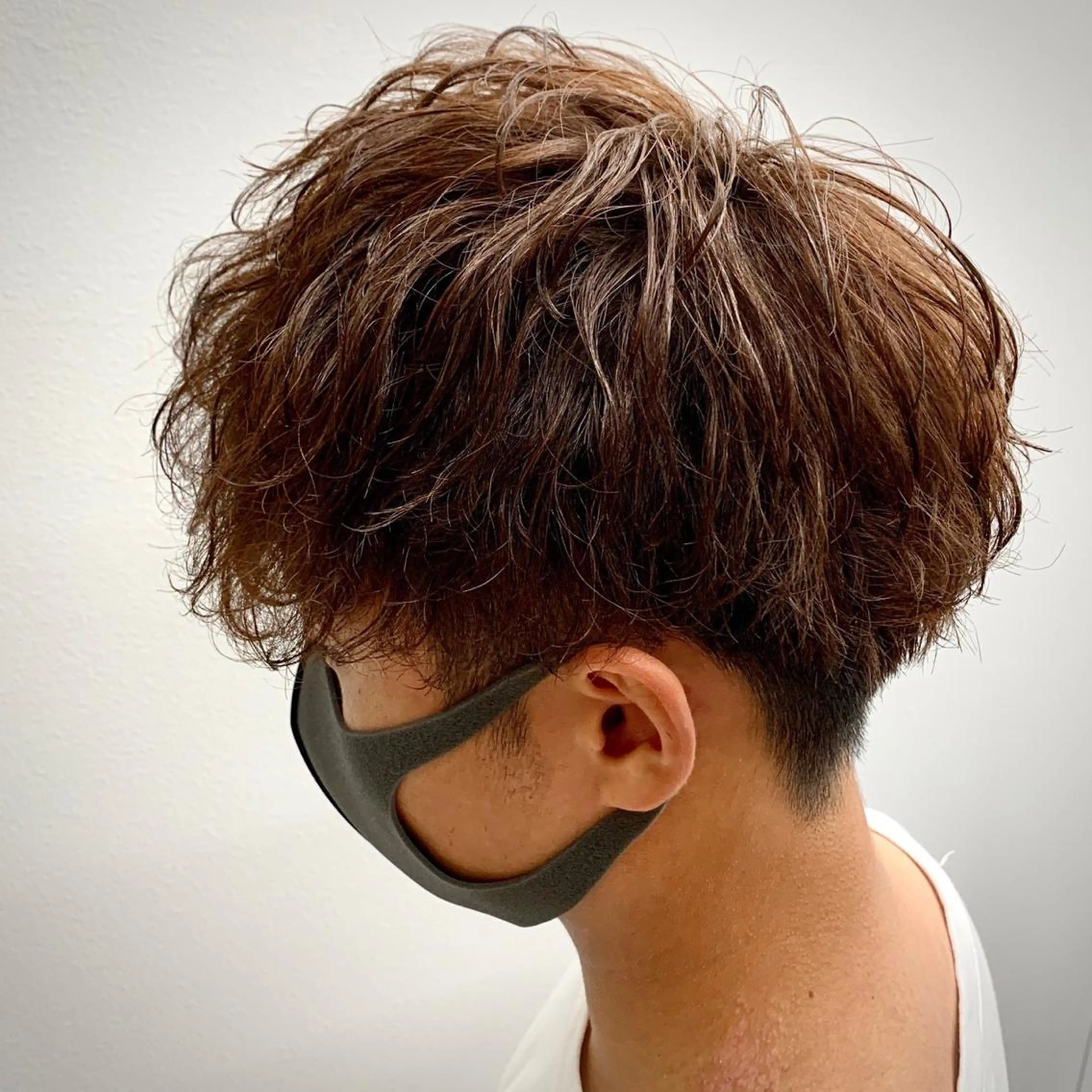 メンズ 京都レイヤーカット/ 縮毛矯正/羽柴りくのヘアスタイル