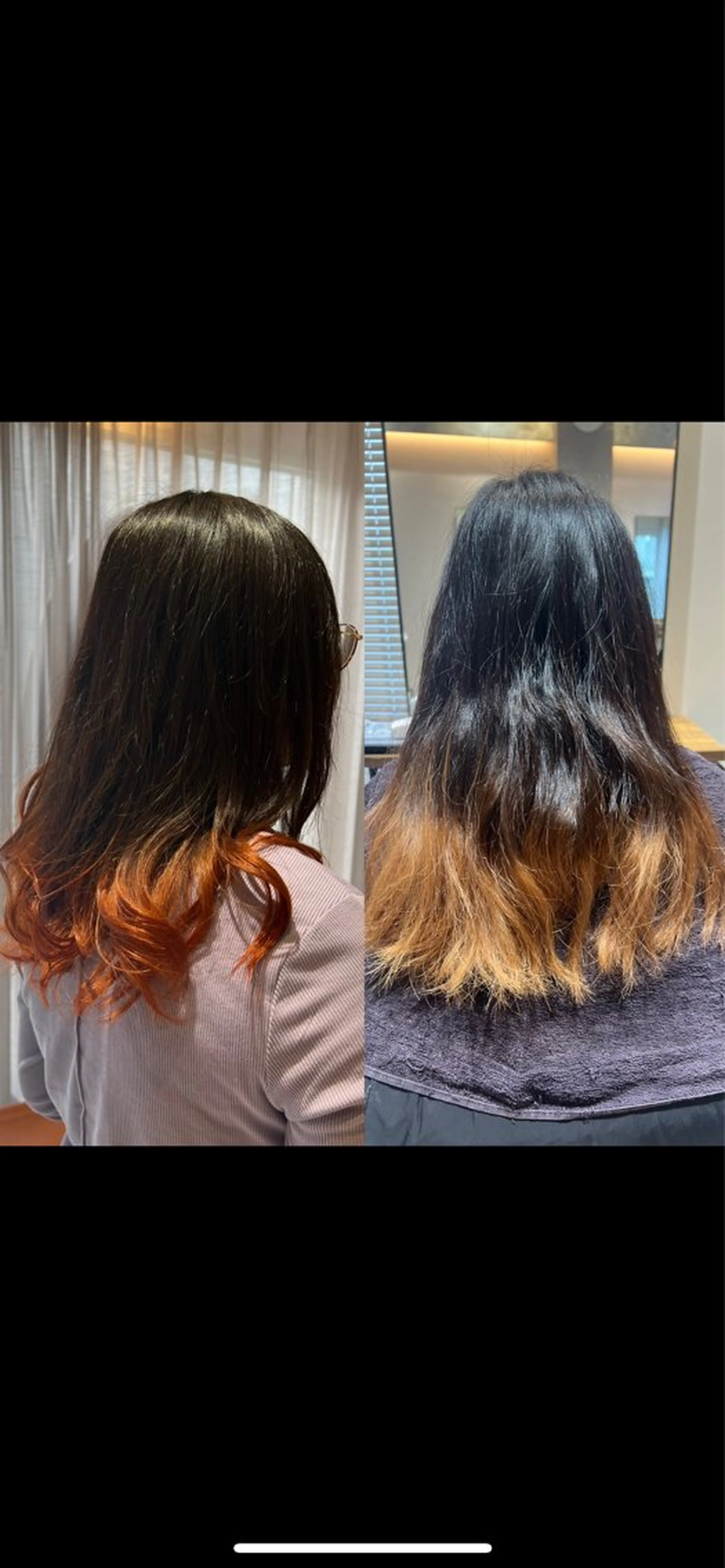 セミロング カラー ヘアカラー ✨艶髪職人艶カラー✨ 中本輝人のヘアスタイル