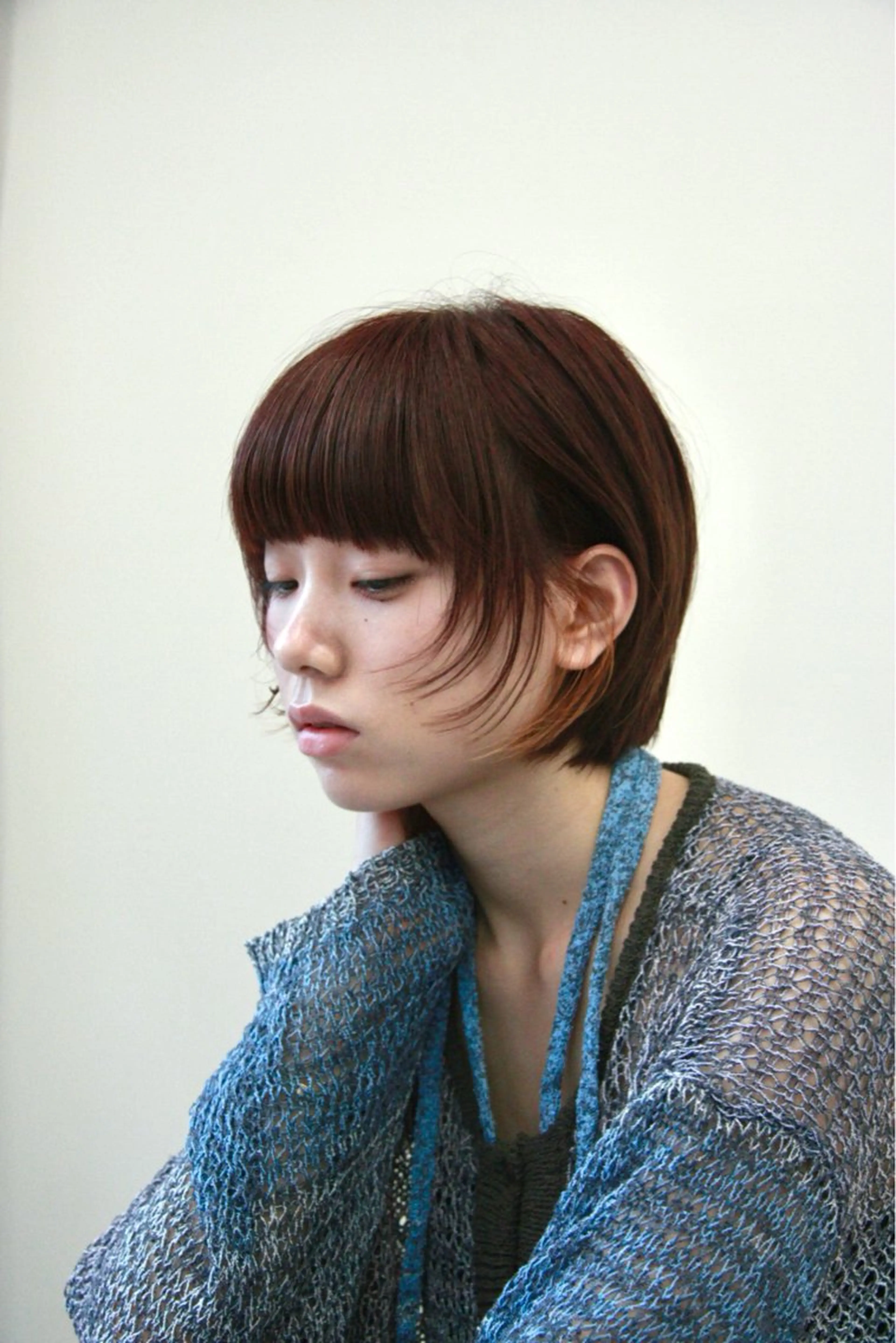 ミディアム 顔周りカット レイヤーカット Koya ショート/ボブのヘアスタイル