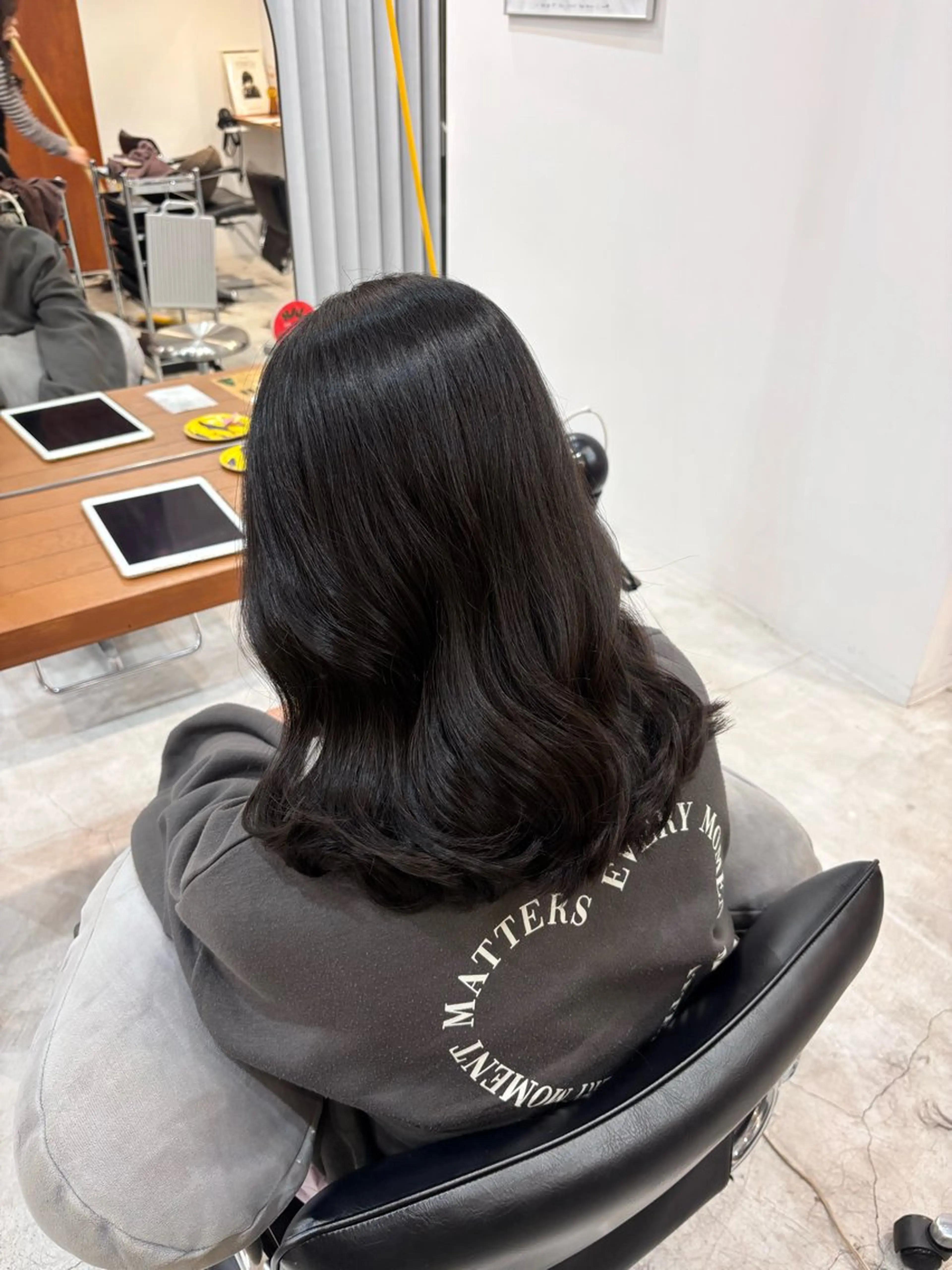 ミディアム 千田 りんなのヘアスタイル