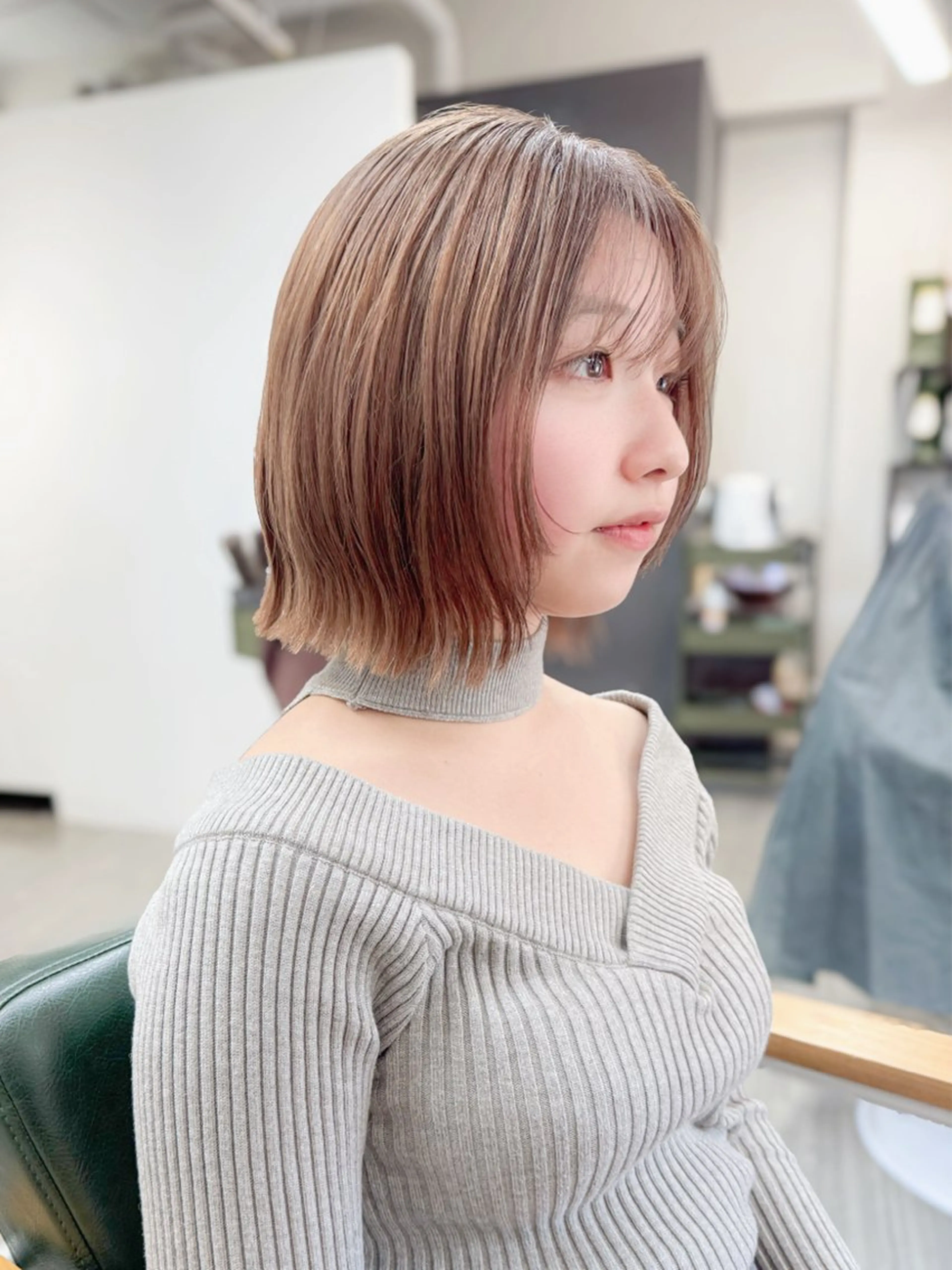 ショート ショート/ボブ ハイトーン❤️原航平のヘアスタイル