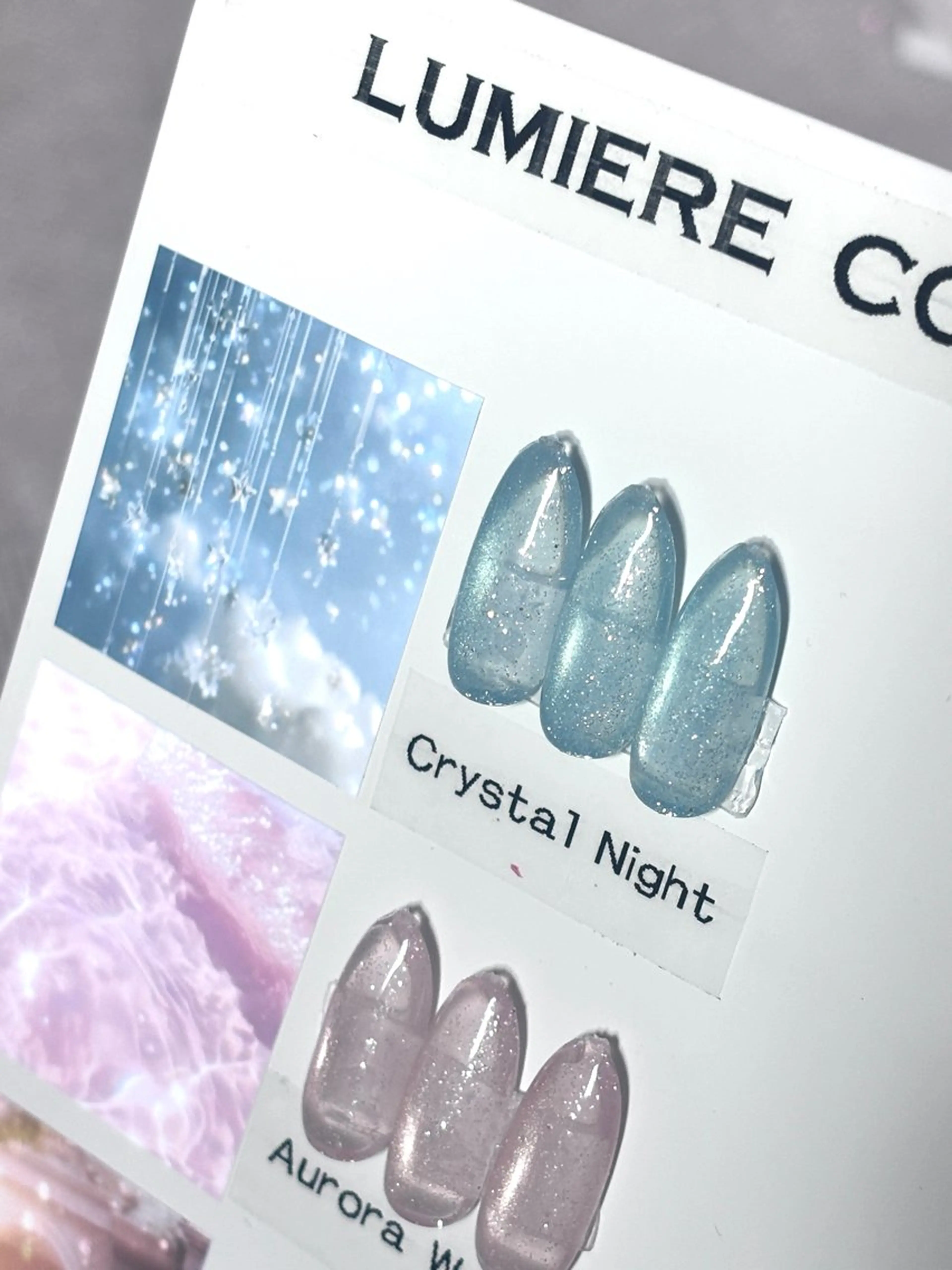 ❄️【冬限定】 モチーフネイル-Crystal Night （オフ込）の写真