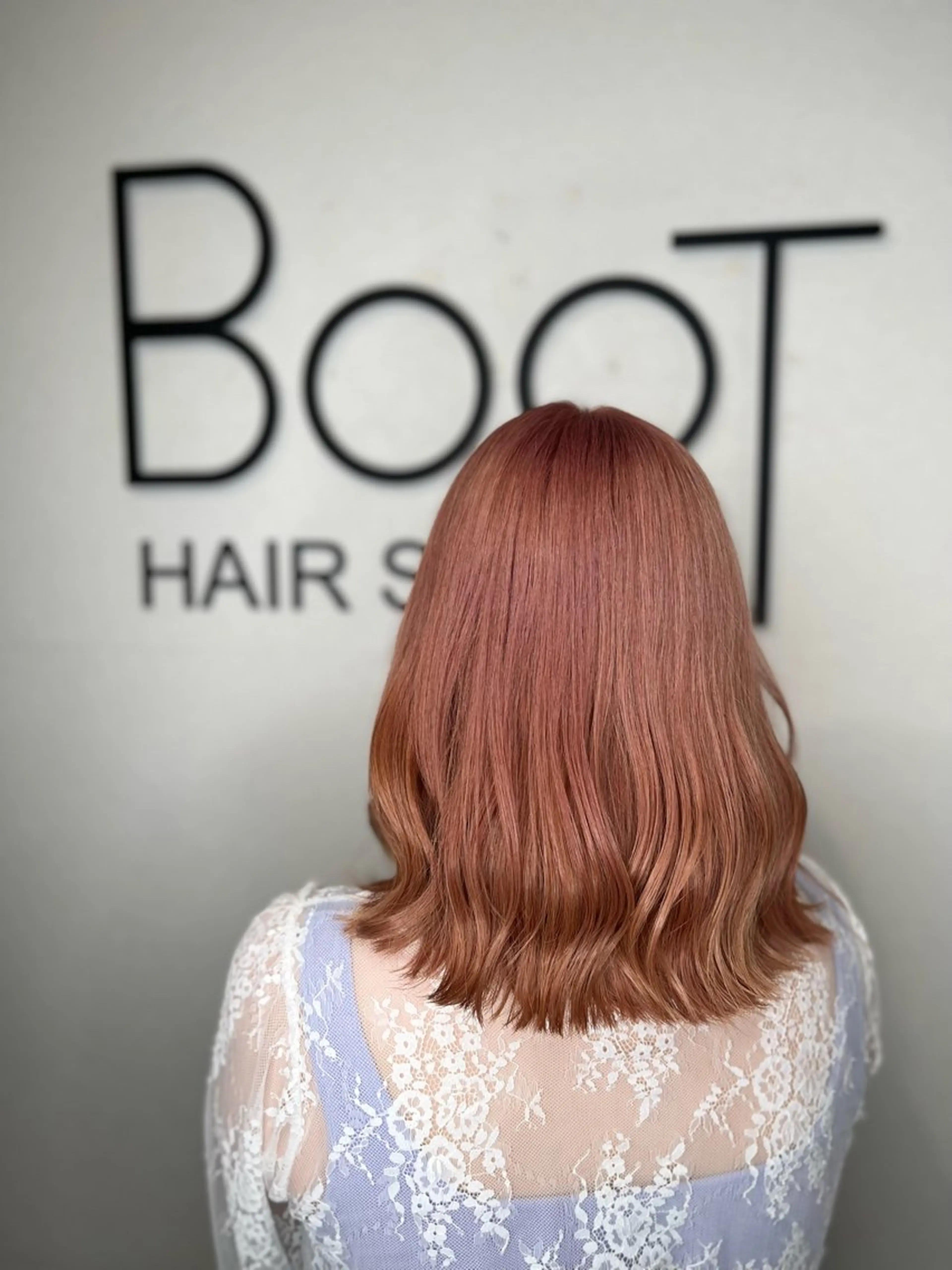 セミロング カラー ヘアカラー トリートメント DEST ゆりかのヘアスタイル