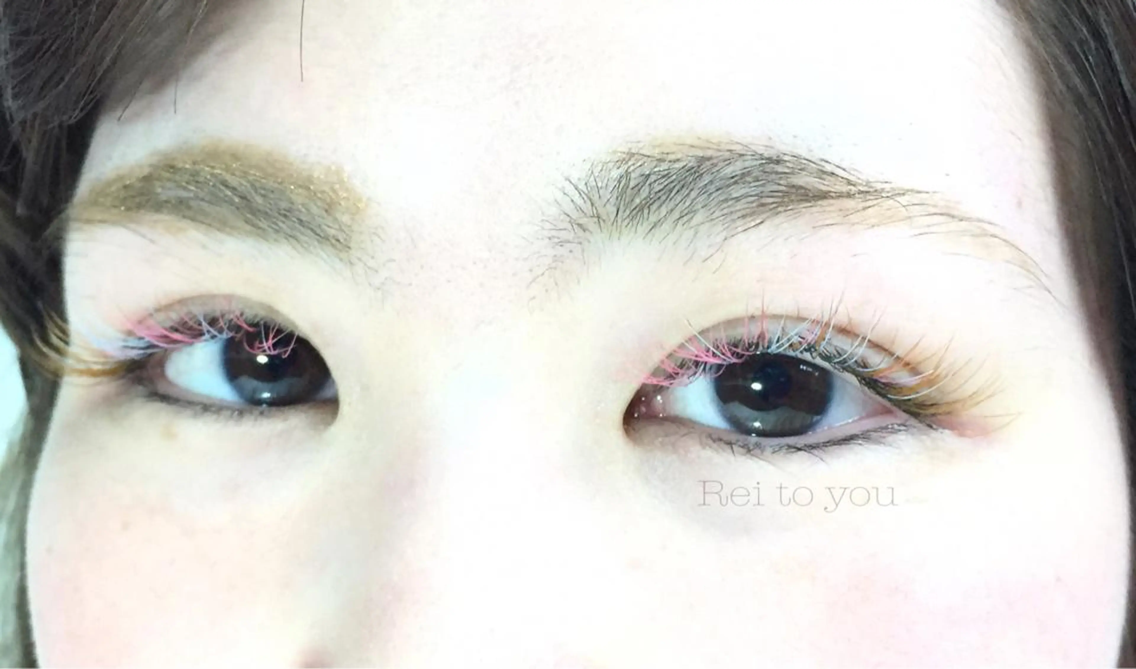 マツエク・マツパ 付け放題 カラーマツエク Rei to　youのマツエク・マツパデザイン