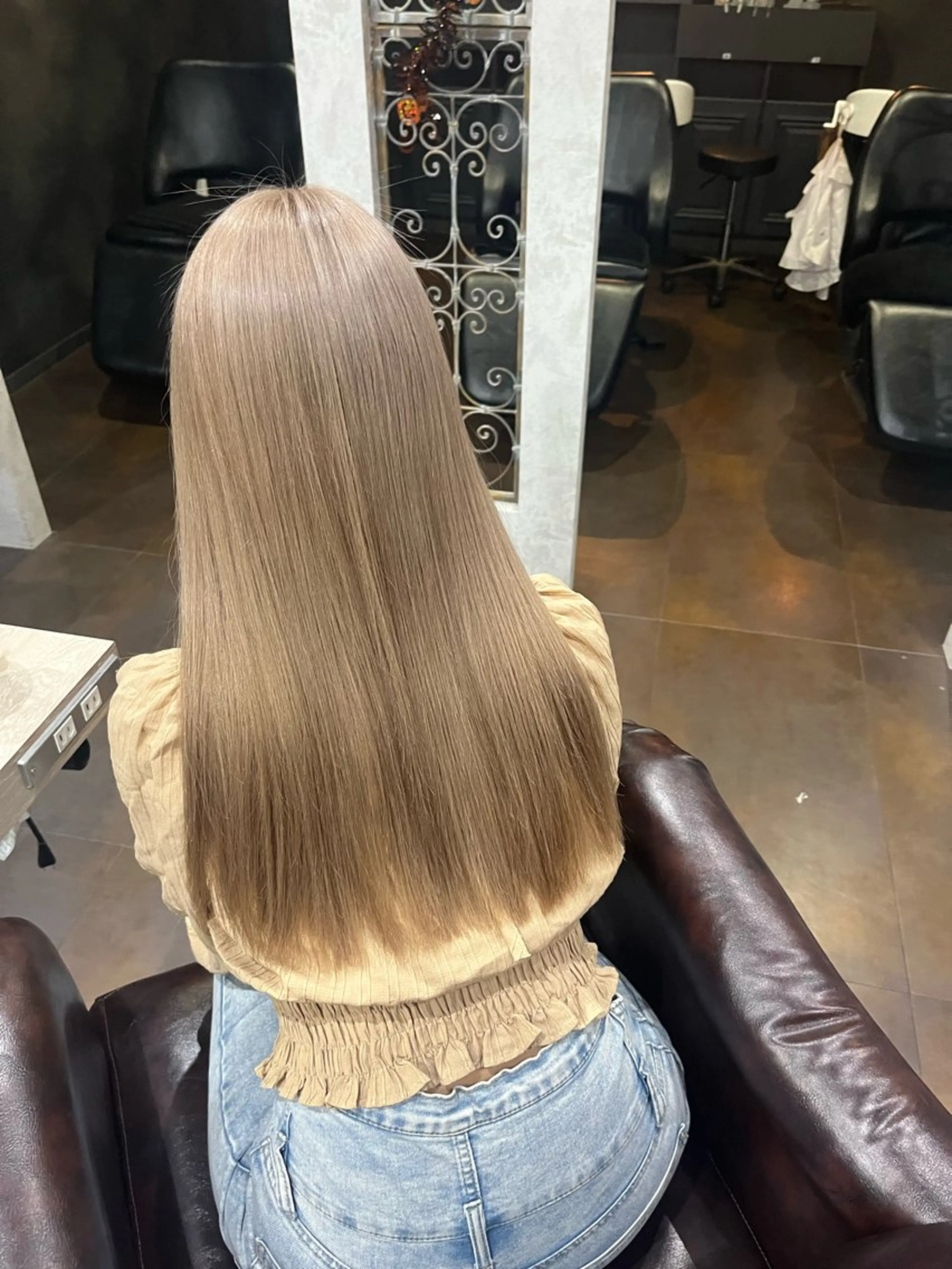 🧸【1月限定】🧋ブリーチあり👶🏻王道ミルクティーダブルカラー🫧の写真