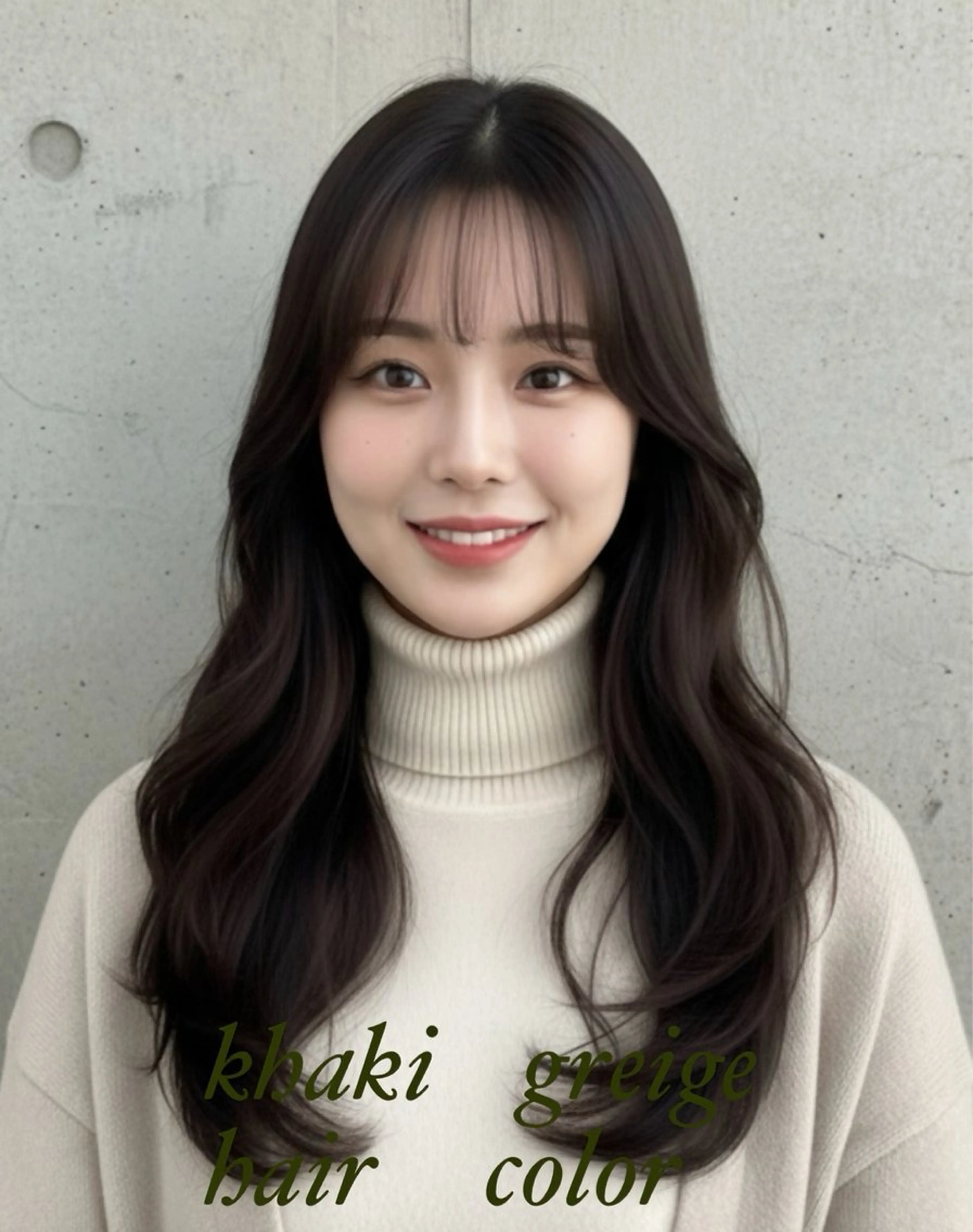 ロング カラー カット ヘアカラー トリートメント M.SLASH 辻 孝志のヘアスタイル