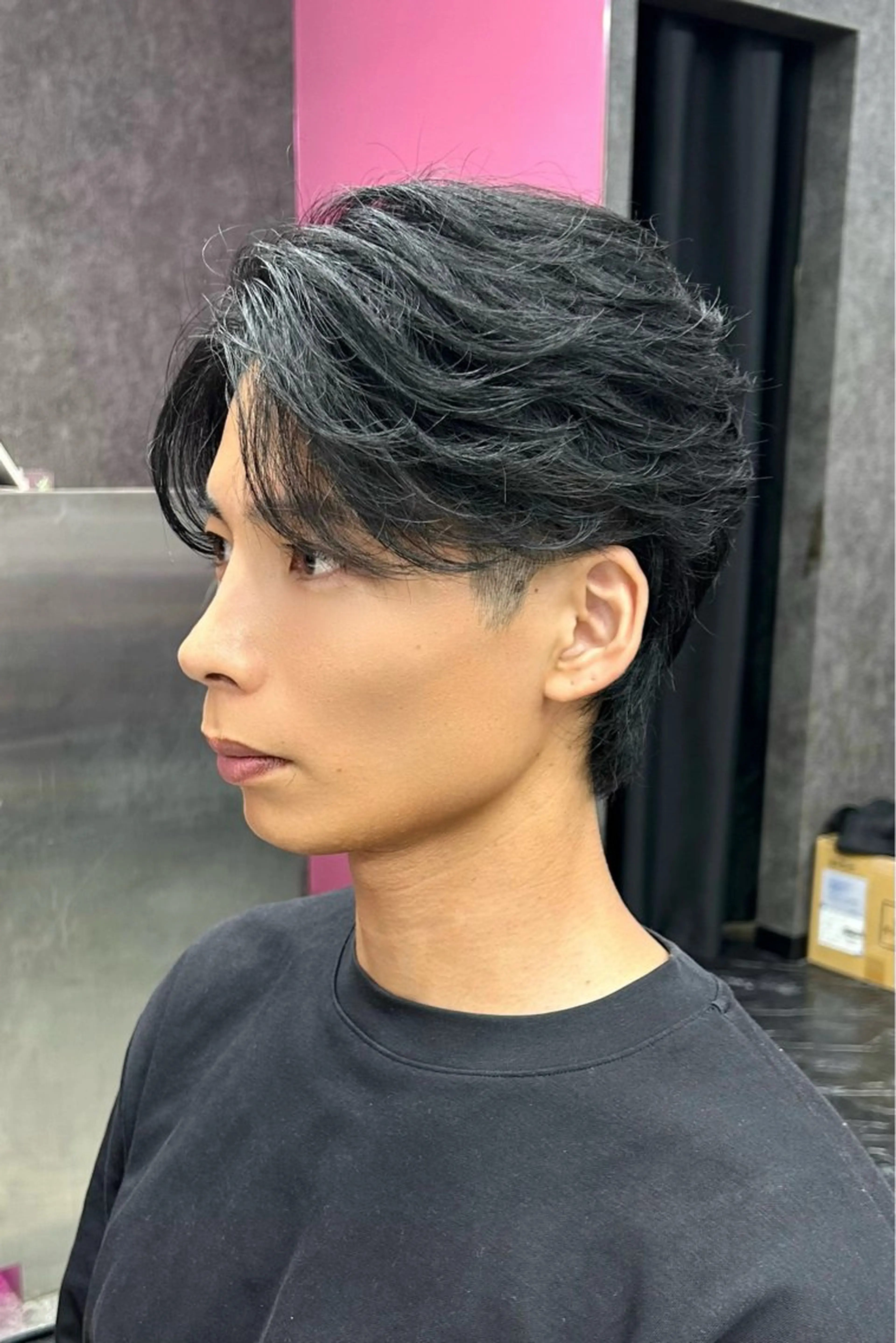 ショート メンズ カット ヘアセット メンズスタイリスト 前田雄輝のヘアスタイル