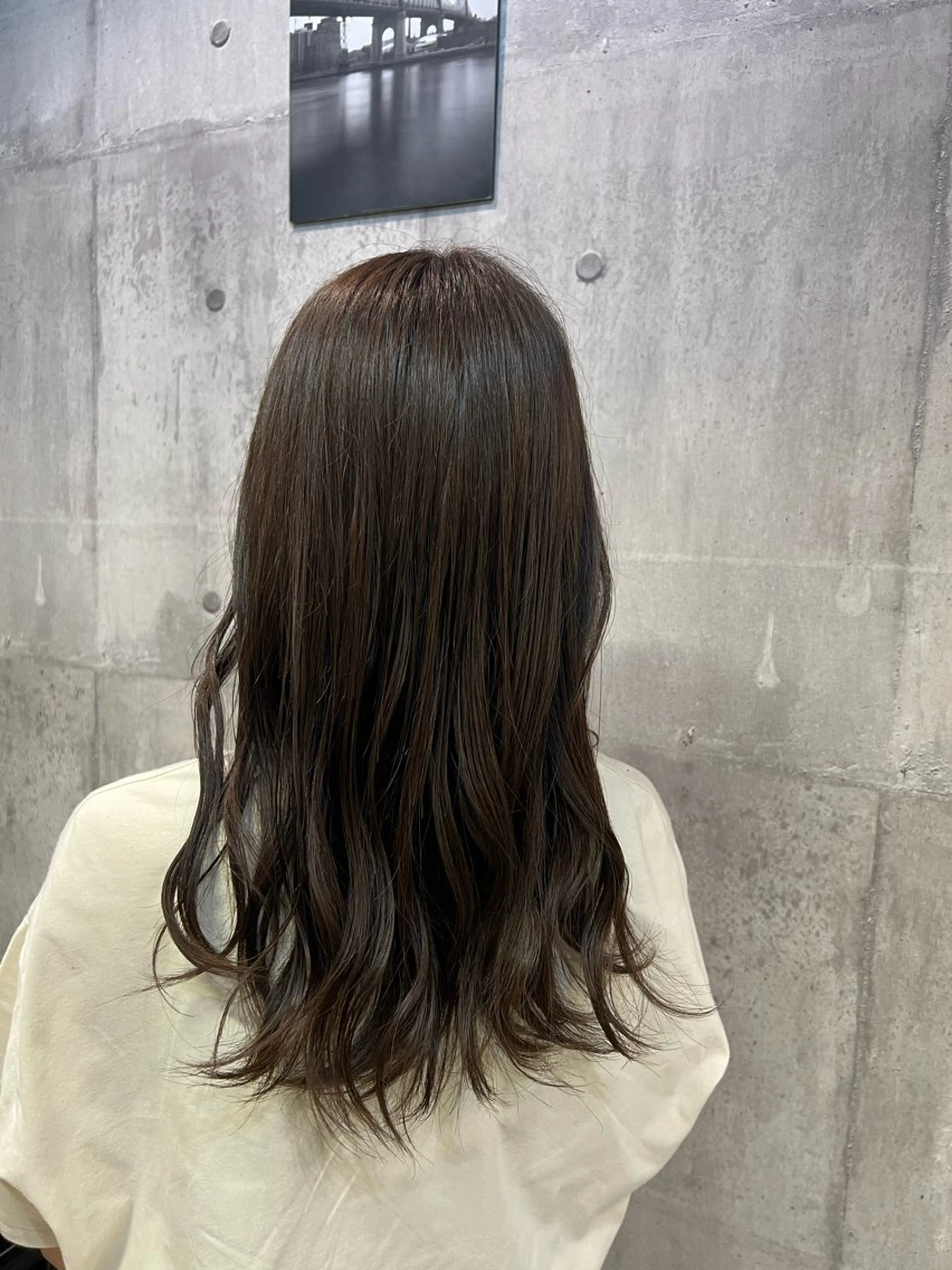 ロング 和田 真由子のヘアスタイル